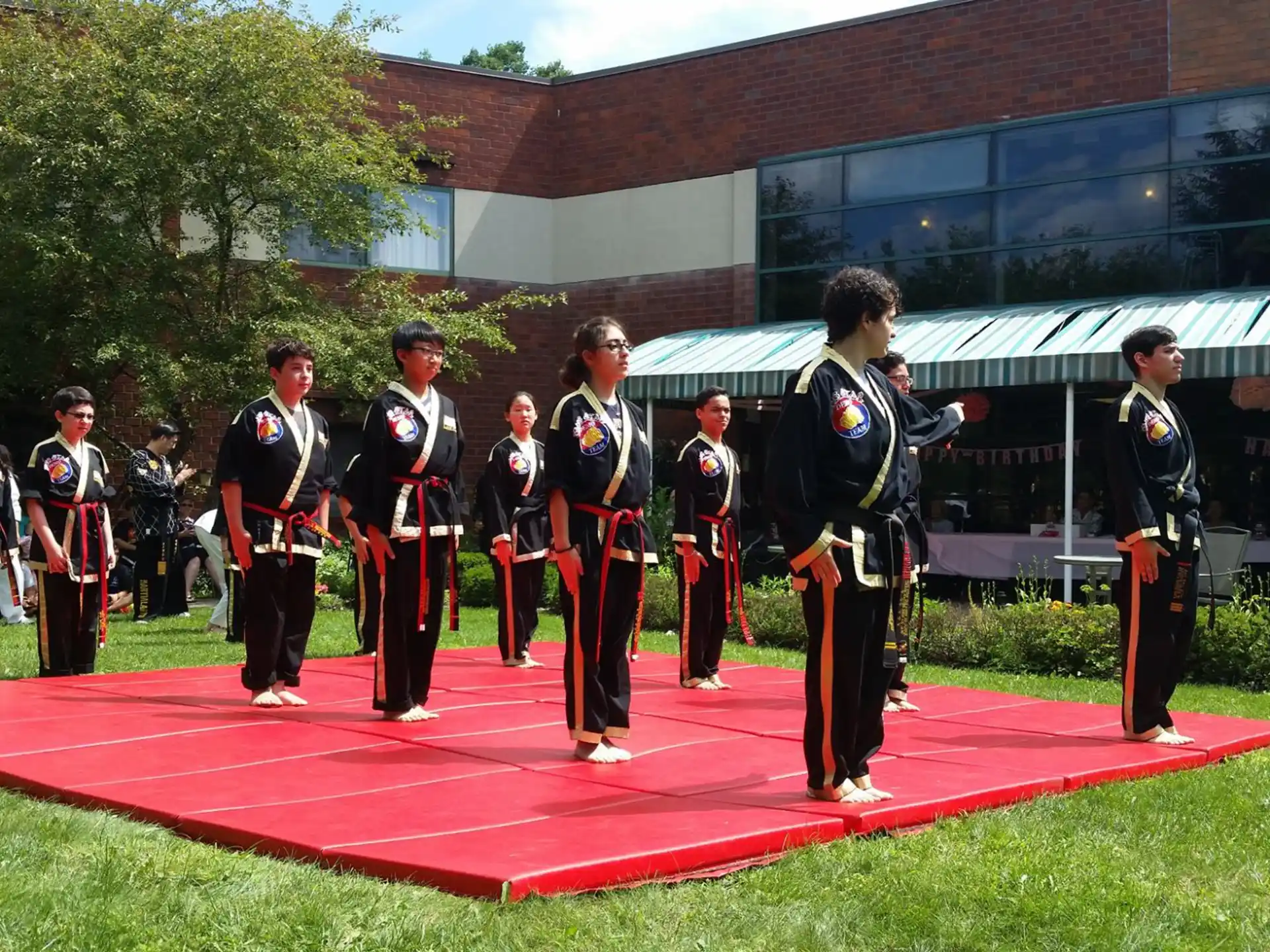 a group of people in uniform