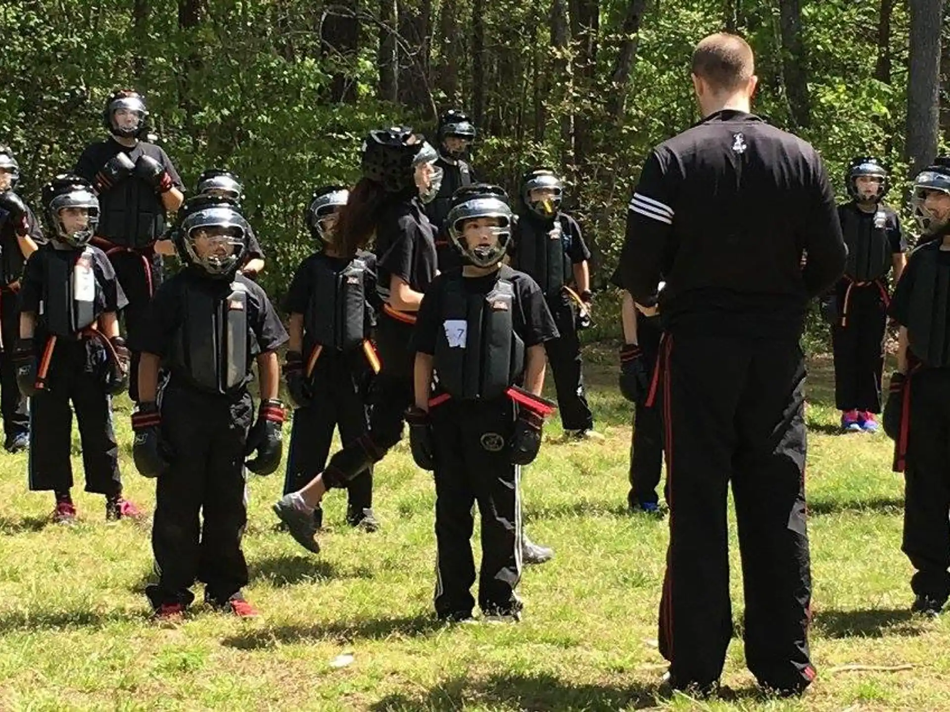 a group of people in uniform