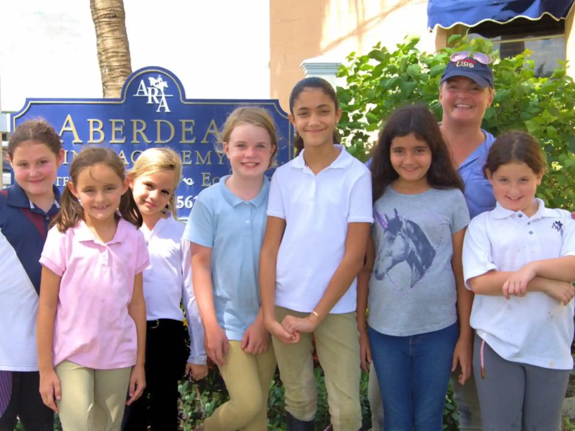 a group of people posing for a photo