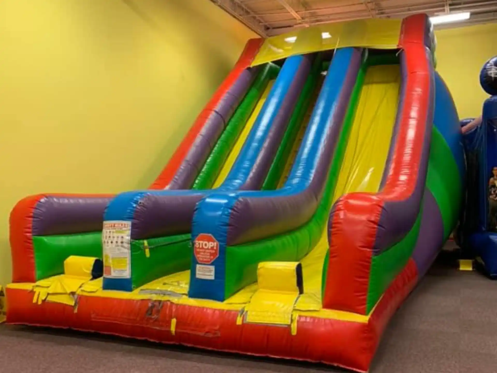 a colorful playground toy