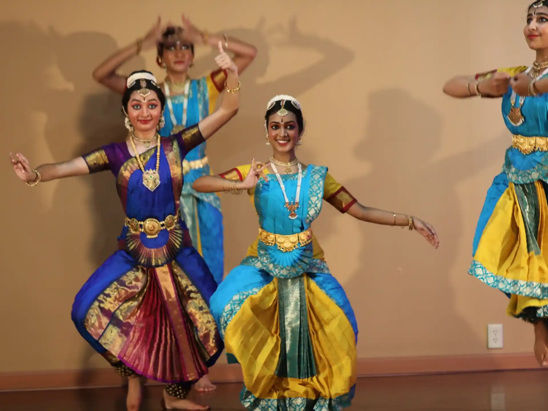 a group of women dancing