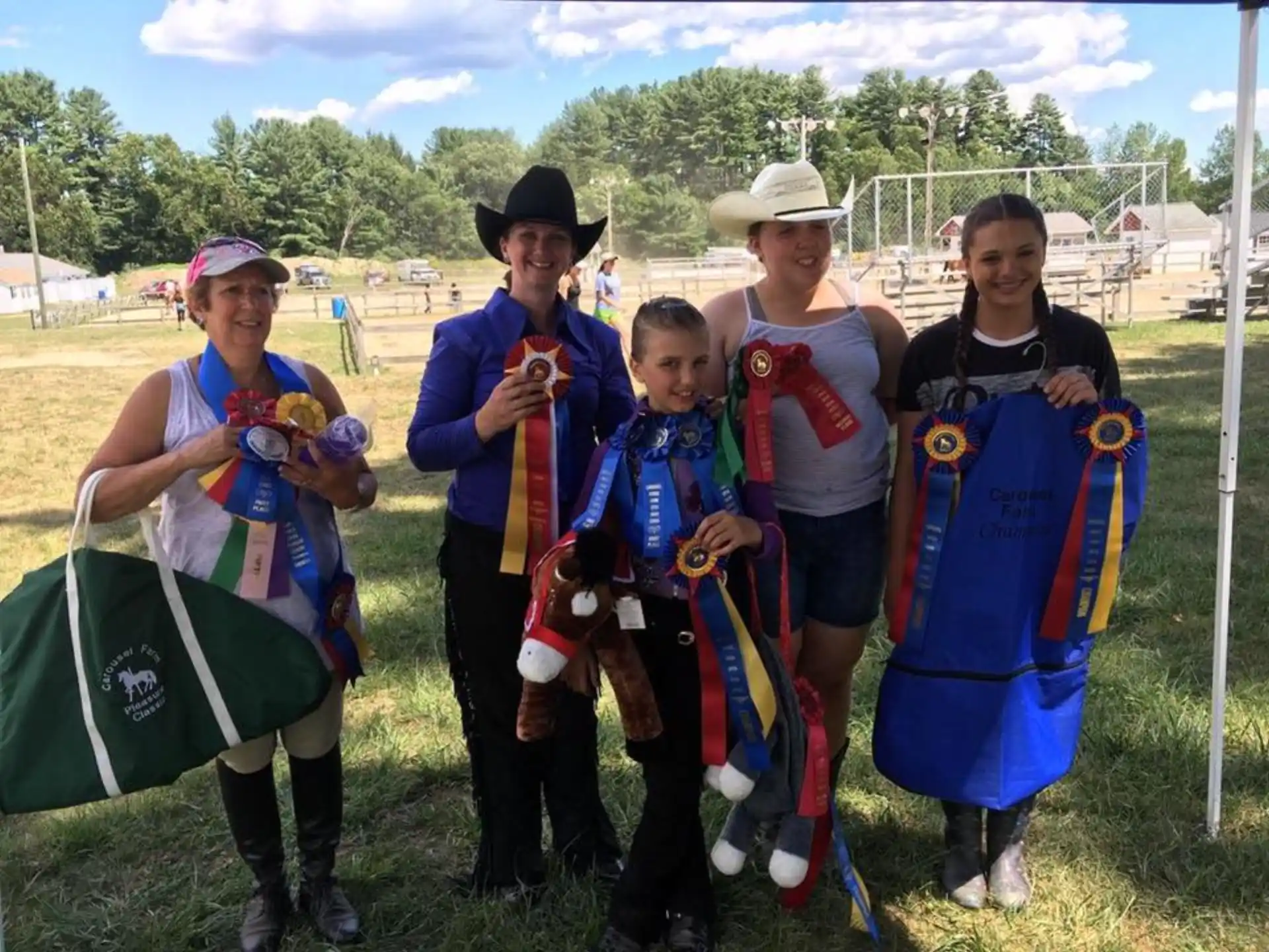 a group of people in clothing