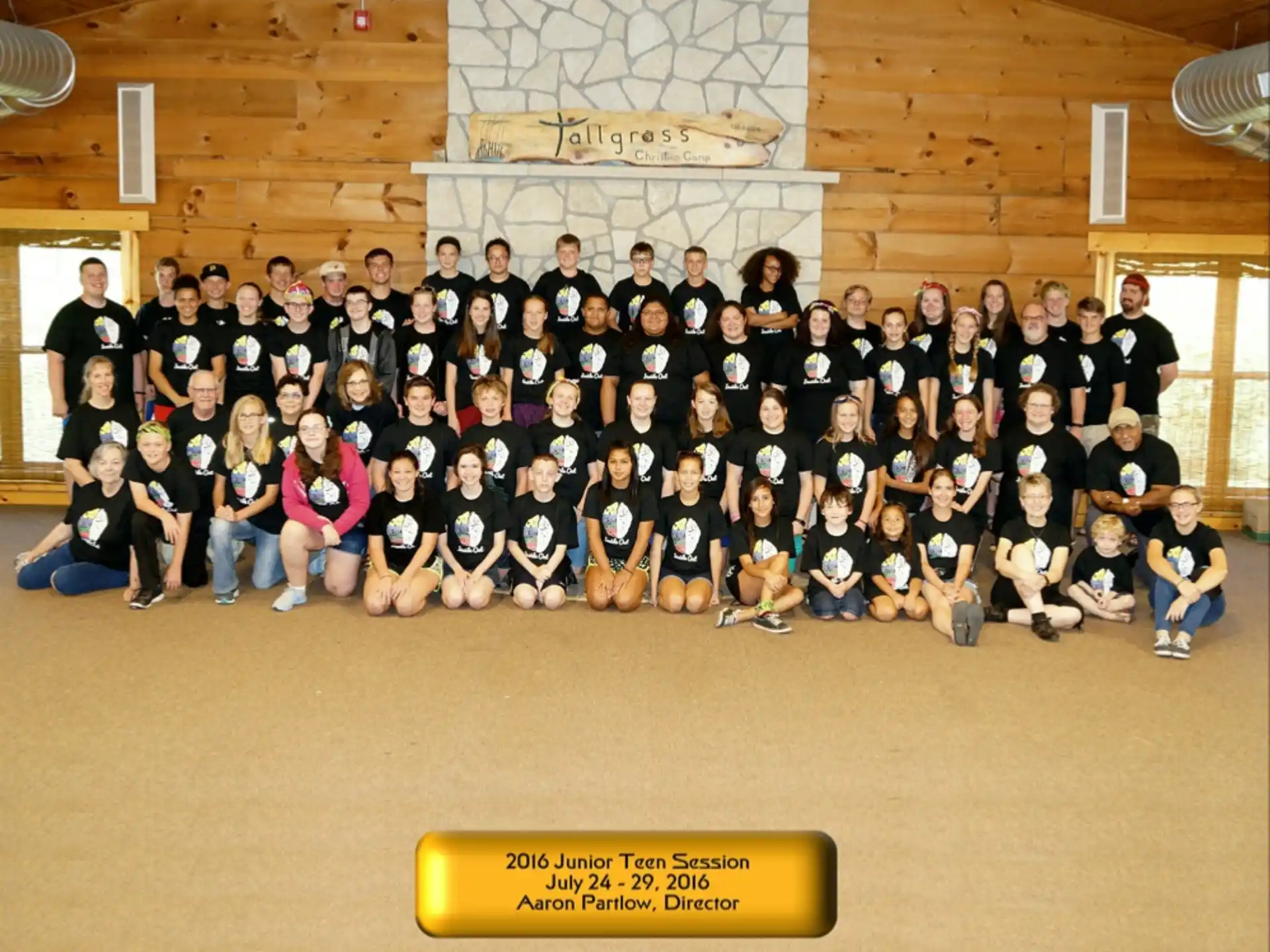 a group of people posing for a photo