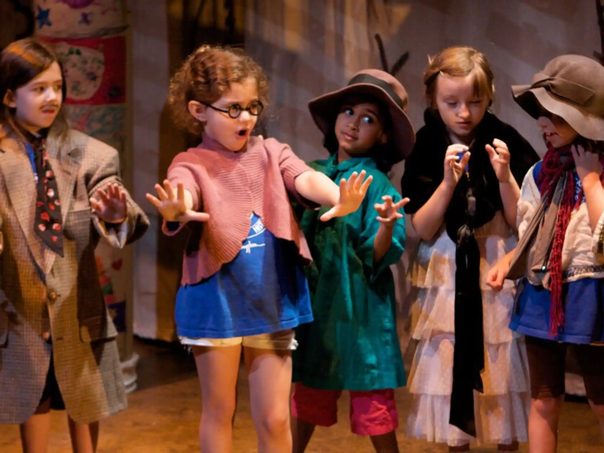 a group of people wearing clothing