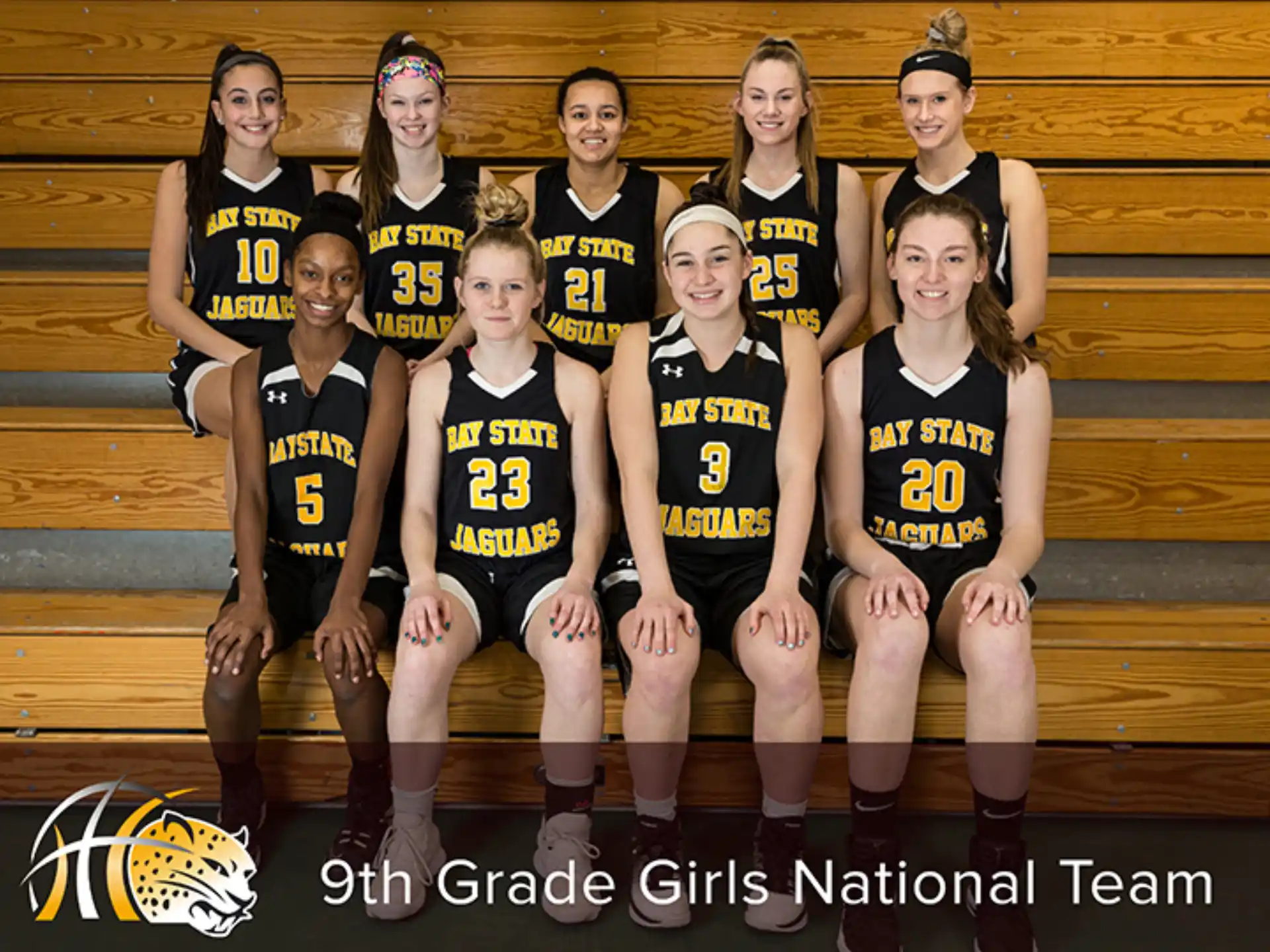 a group of women in sports uniforms