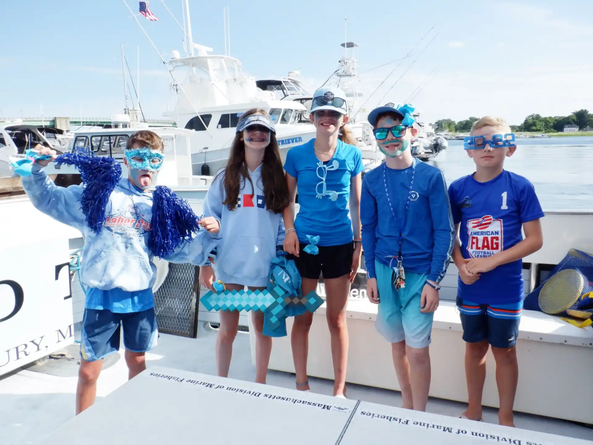 a group of people wearing clothing