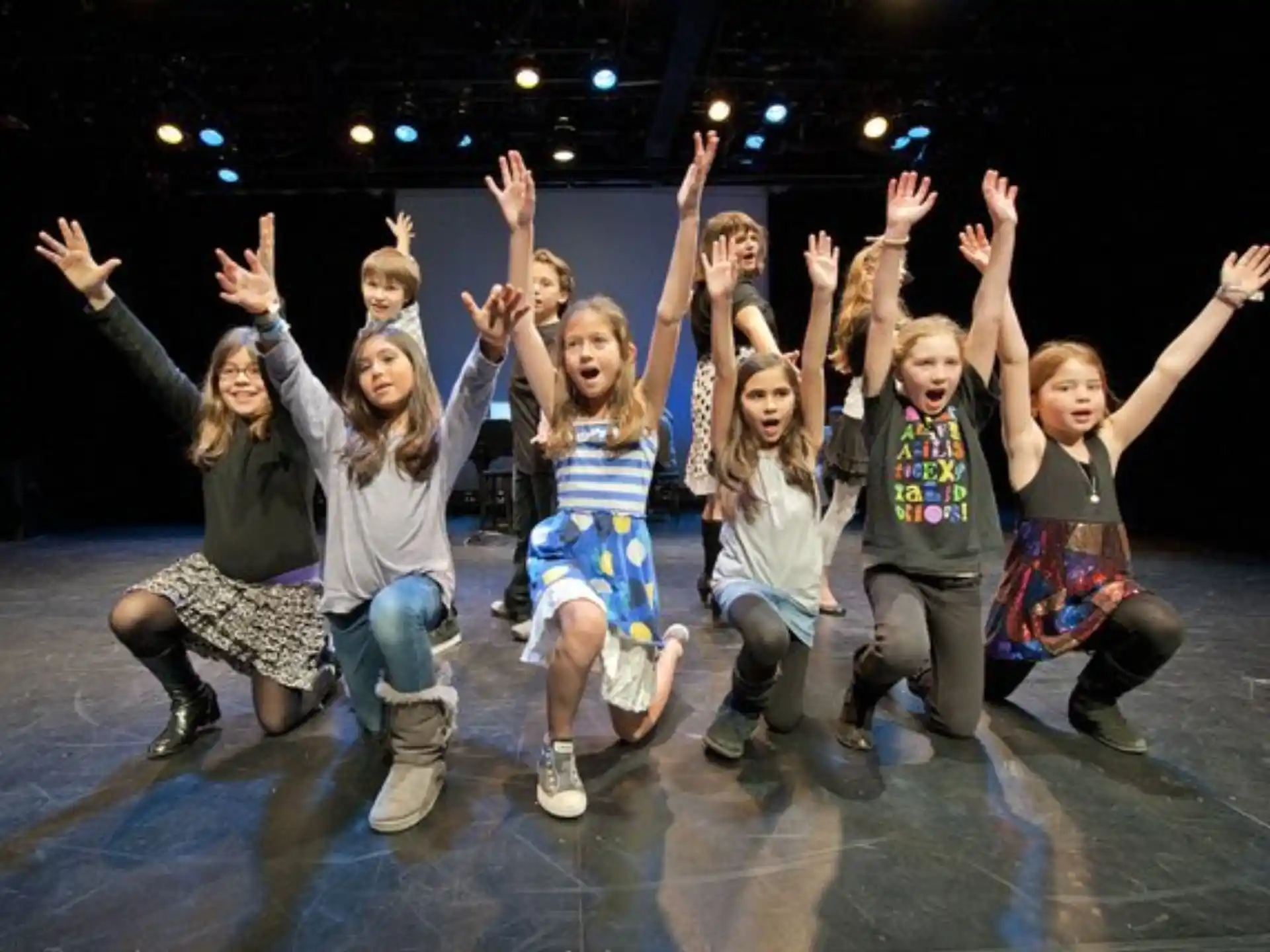 a group of people posing for the camera