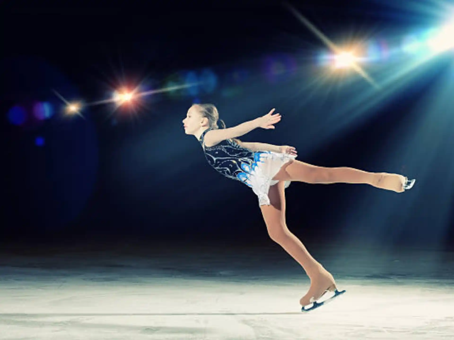a person dancing on a stage