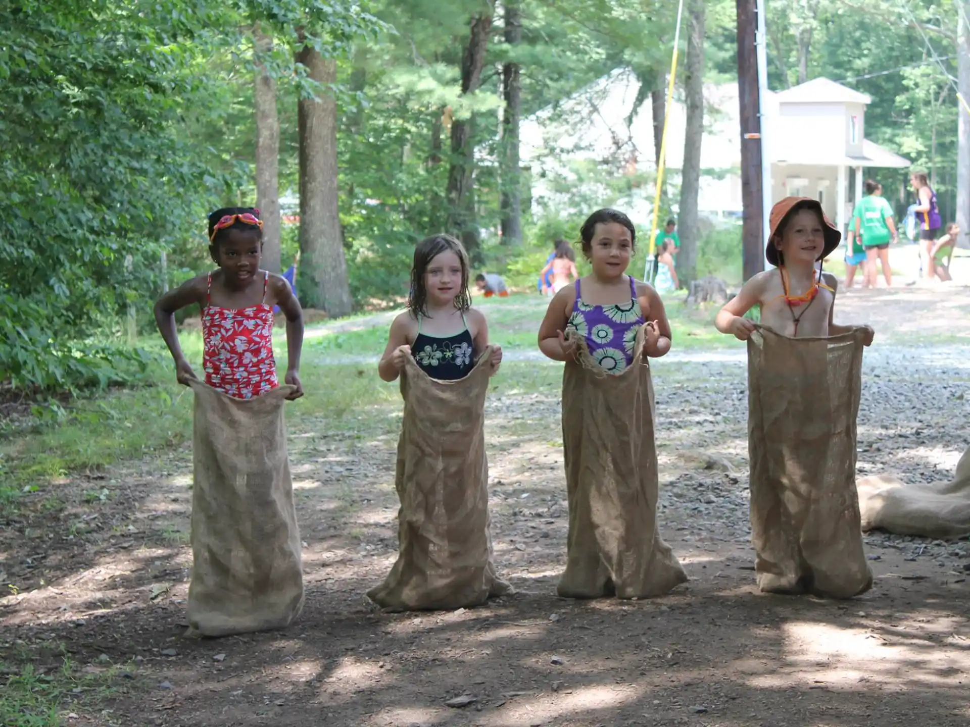 a group of women posing for a picture