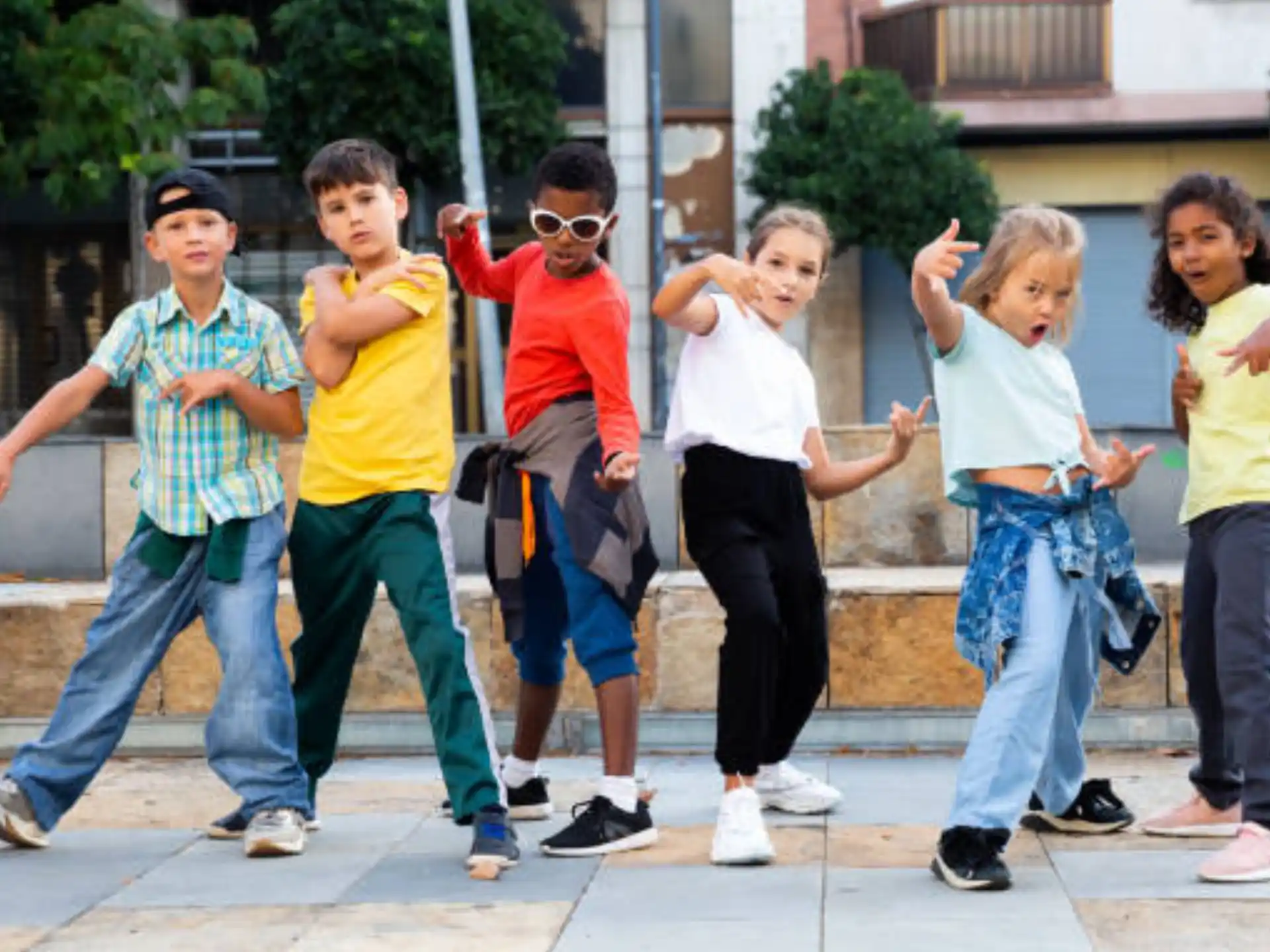 a group of people posing for a photo
