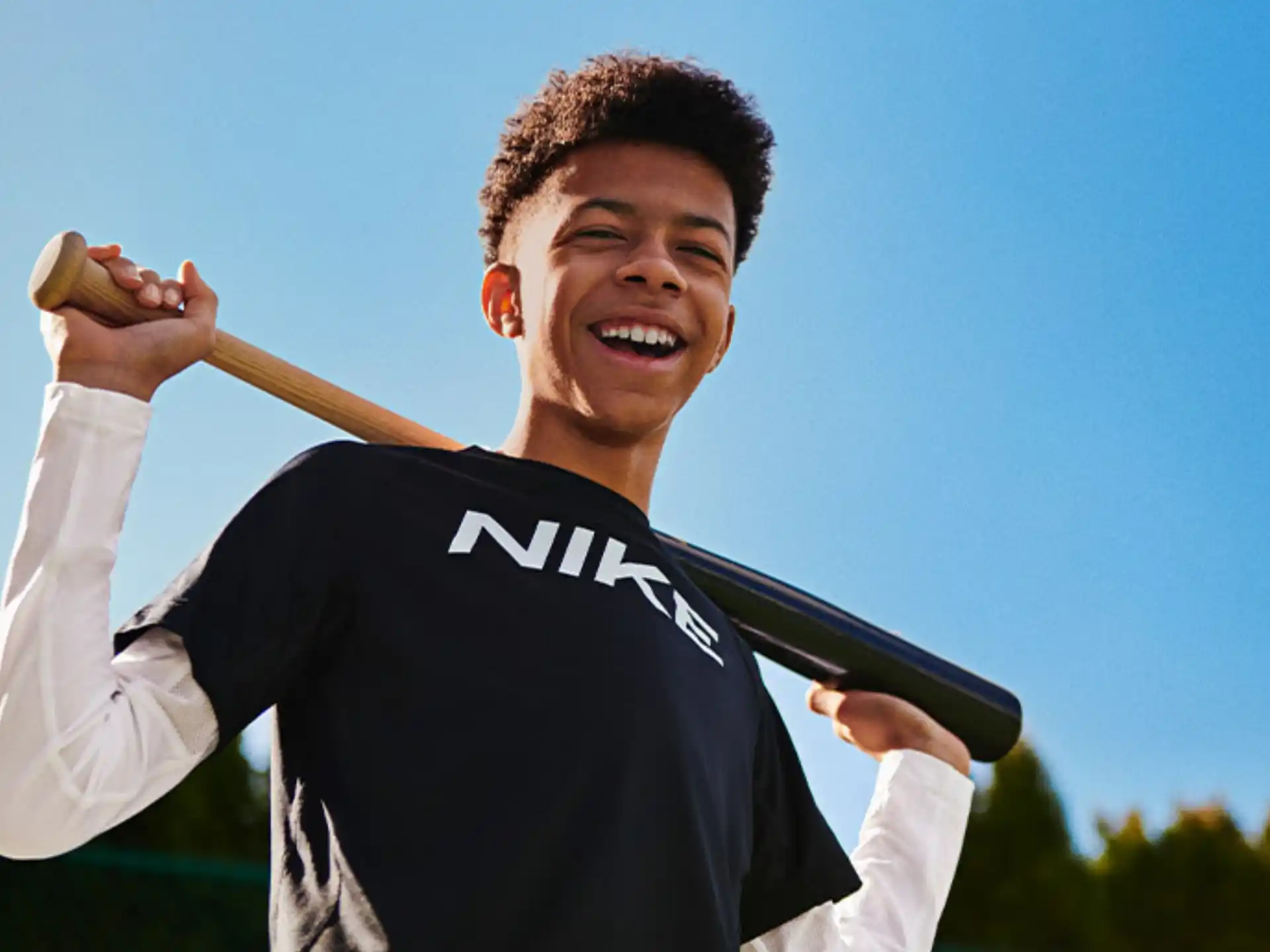 a man holding a stick