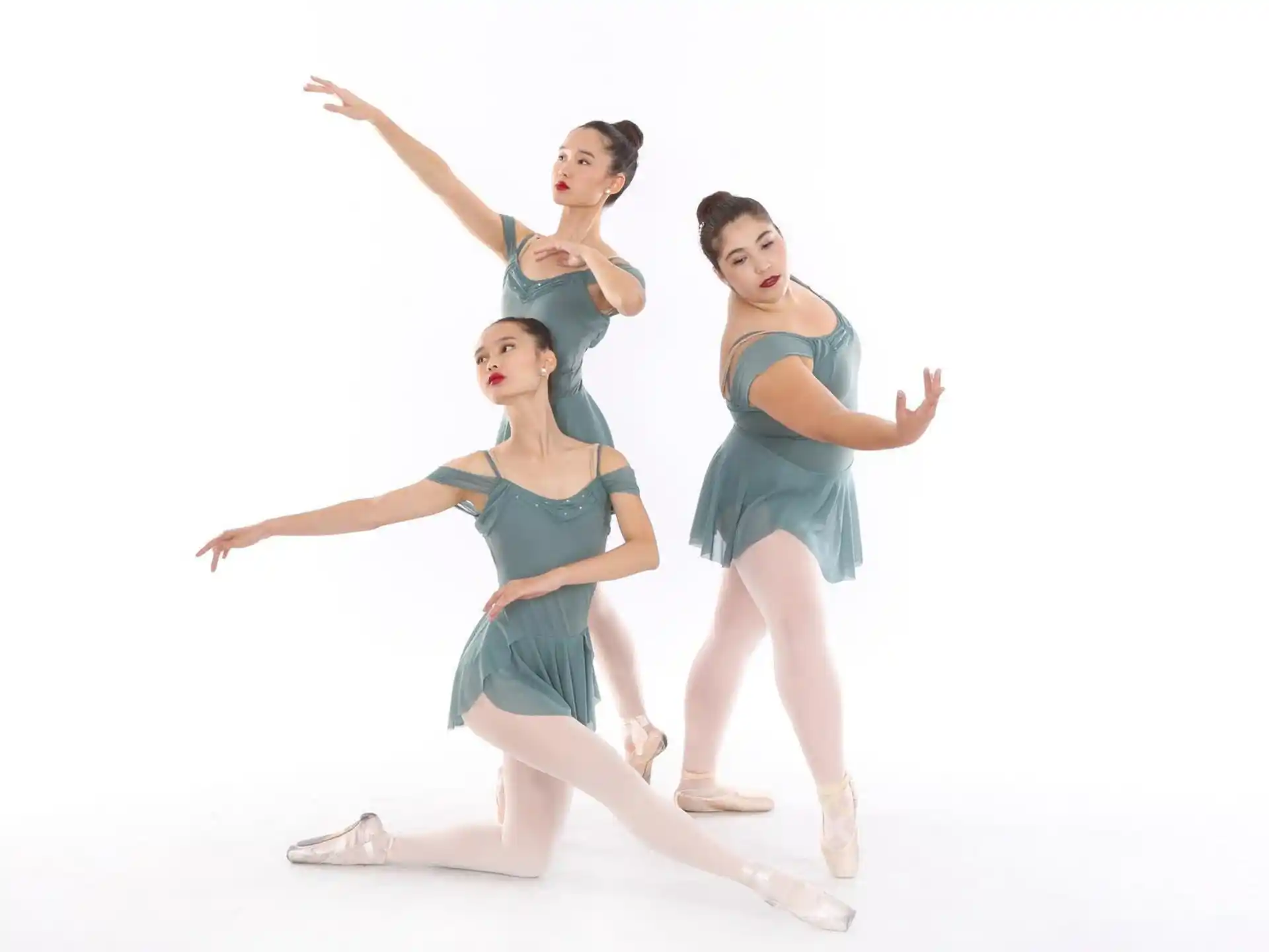 a group of women dancing