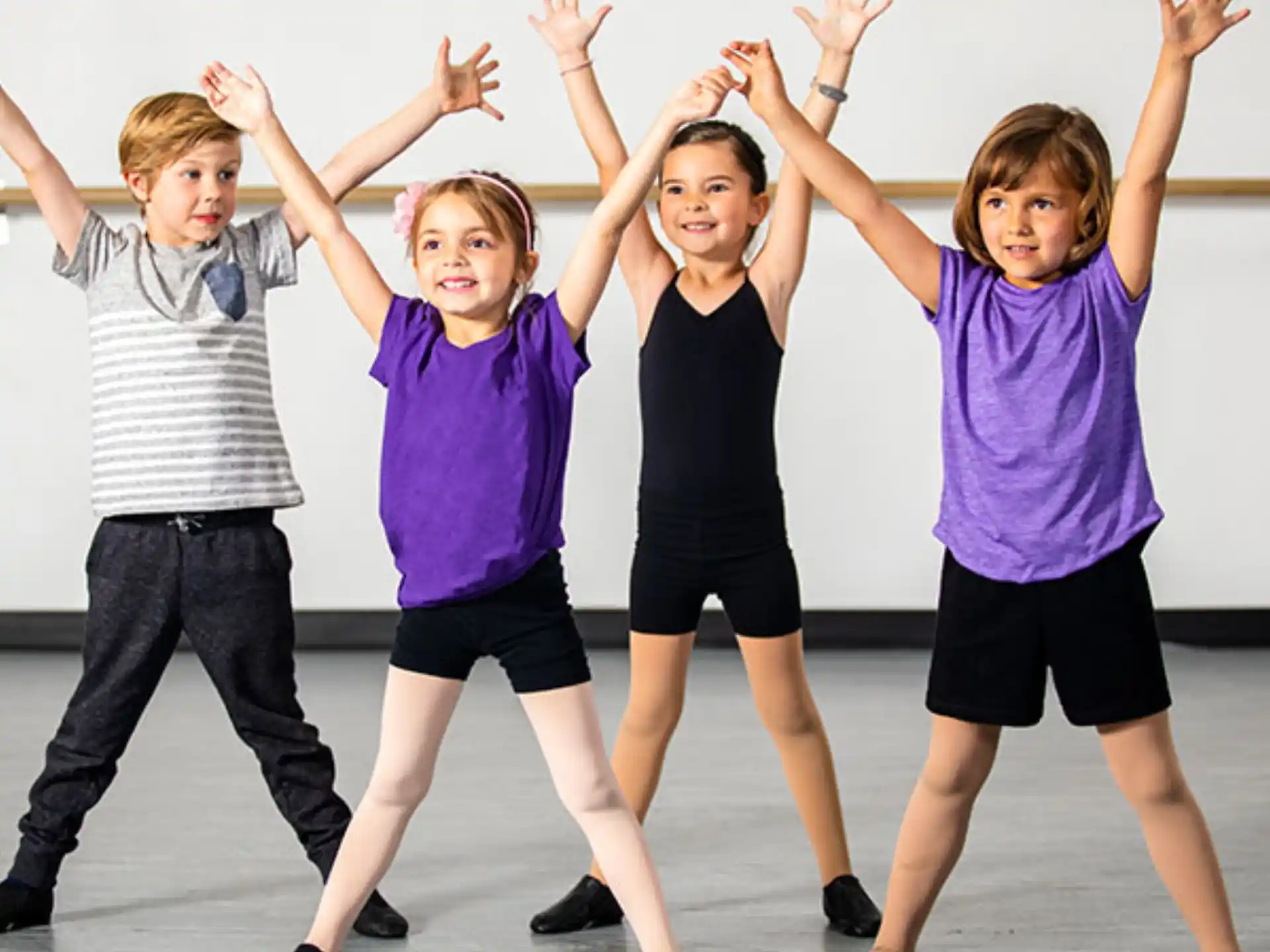 a group of children posing for a photo