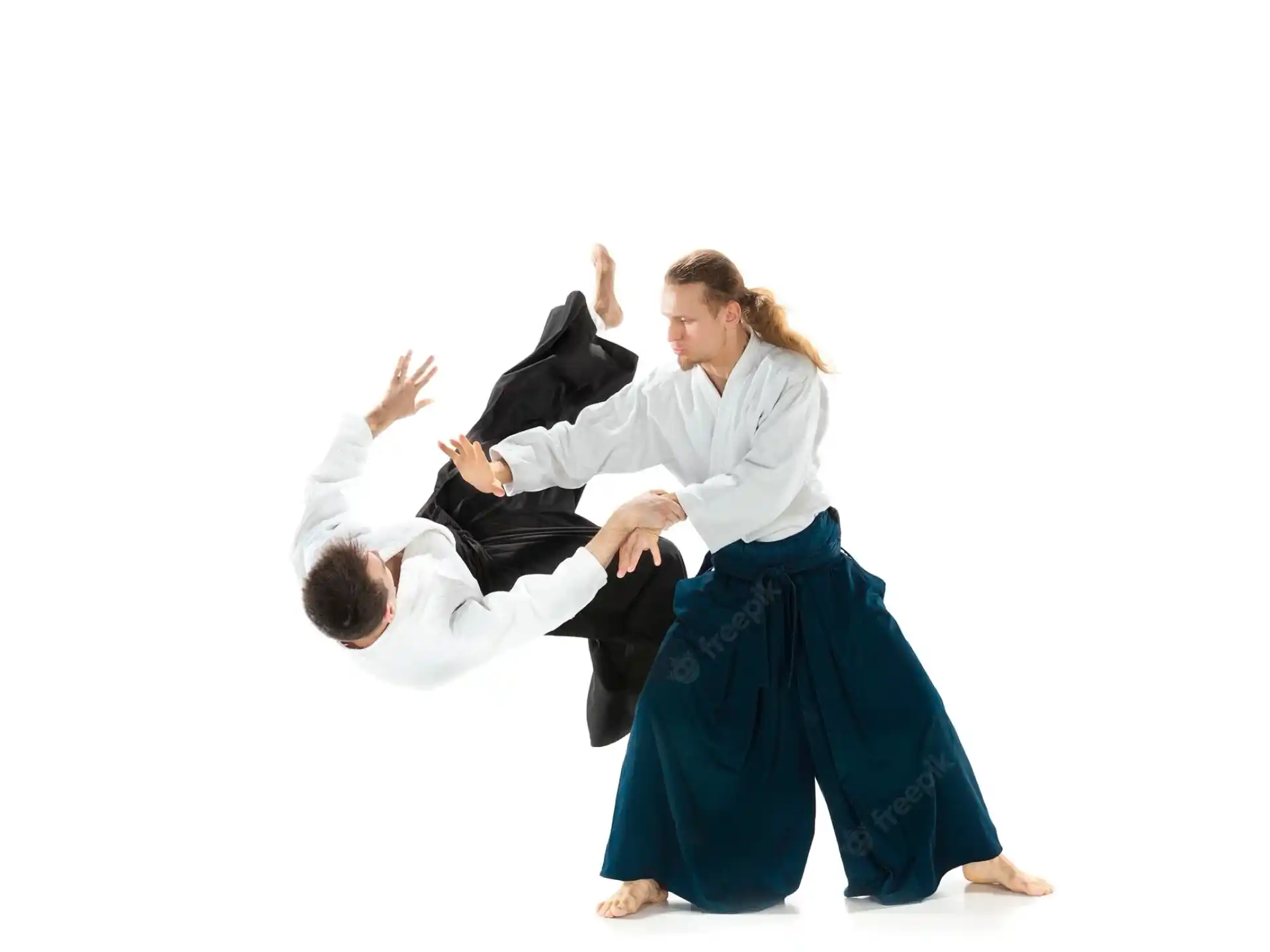 a man and woman dancing