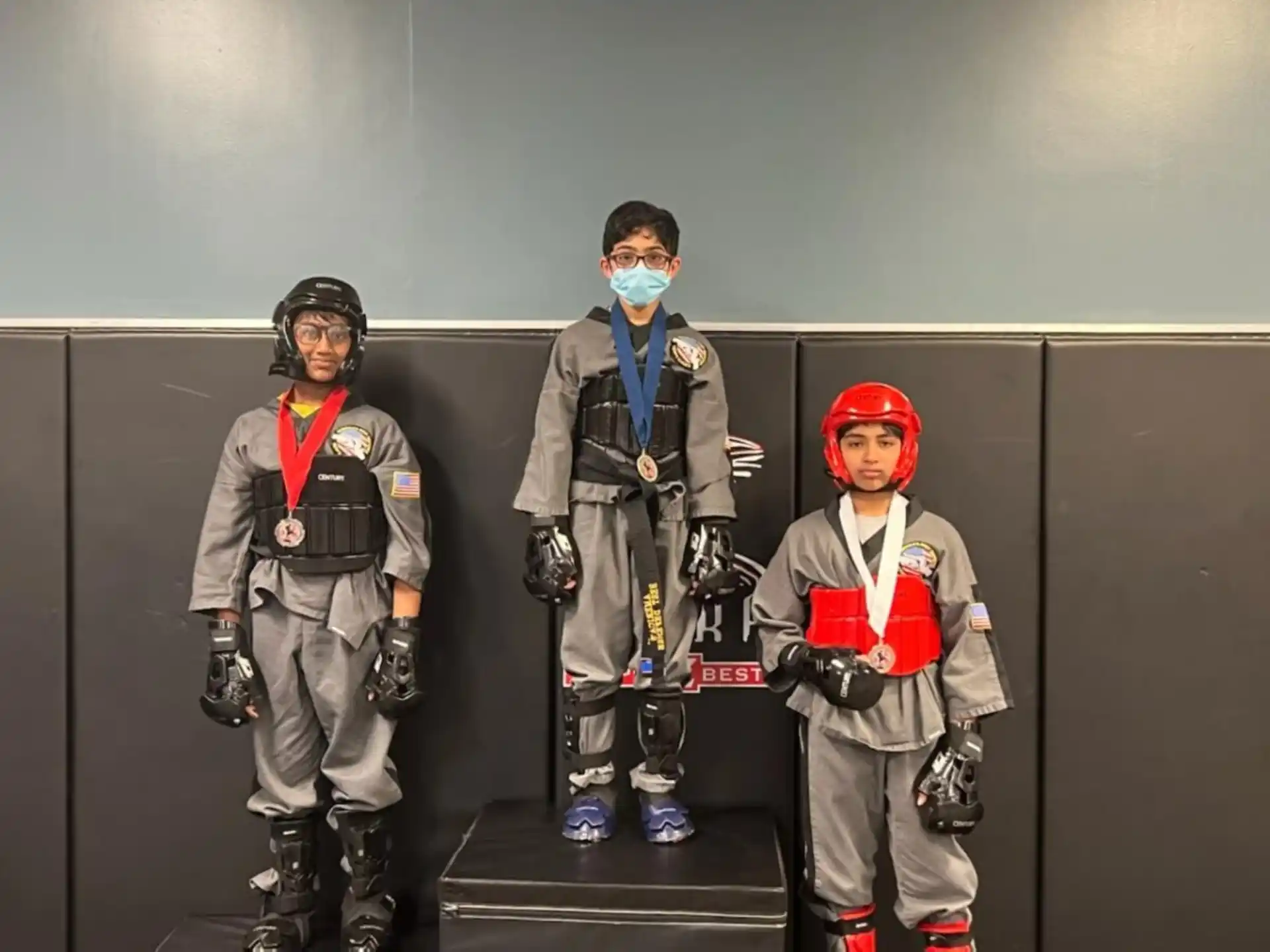 a group of people wearing clothing