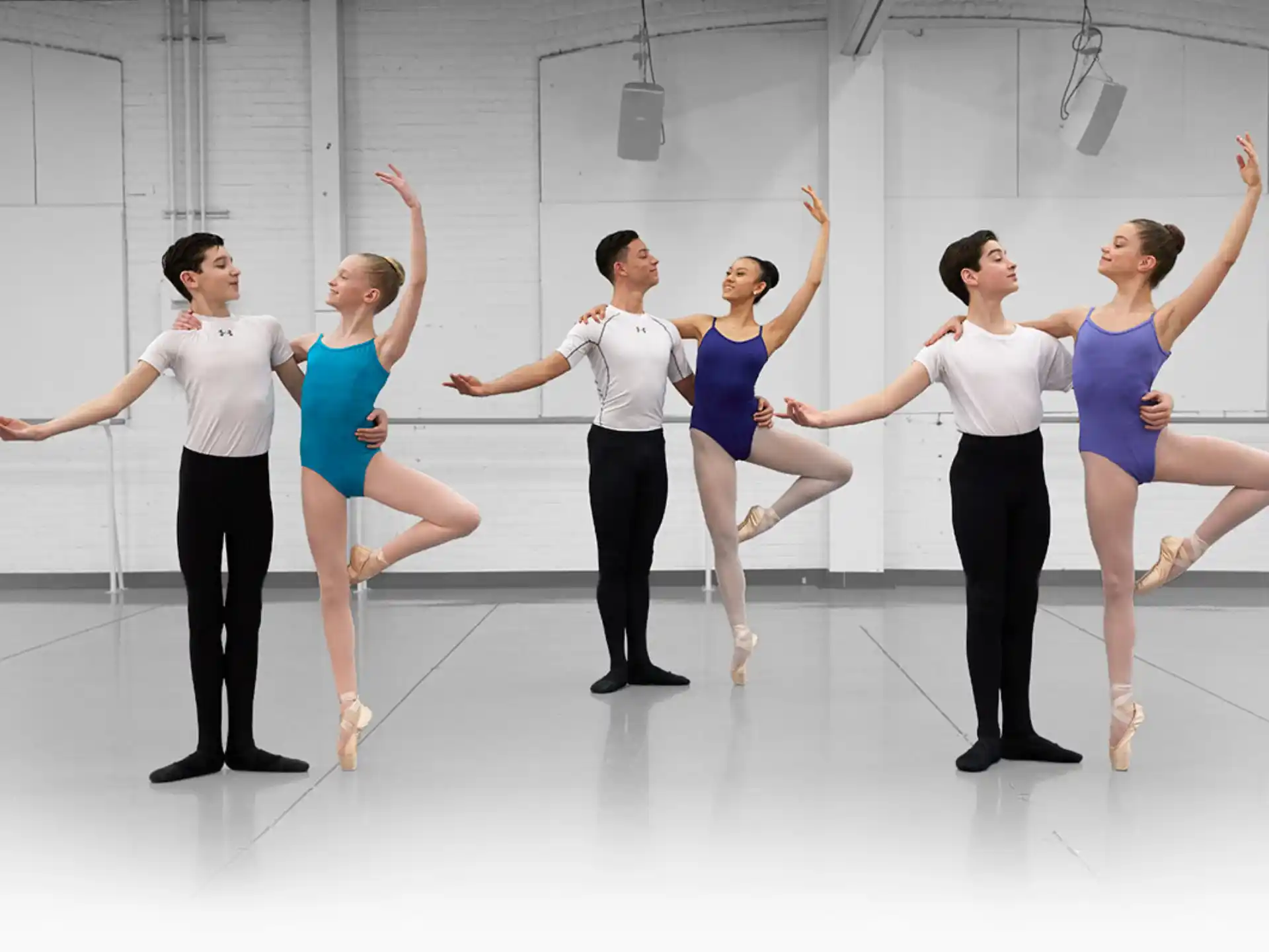 a group of people dancing