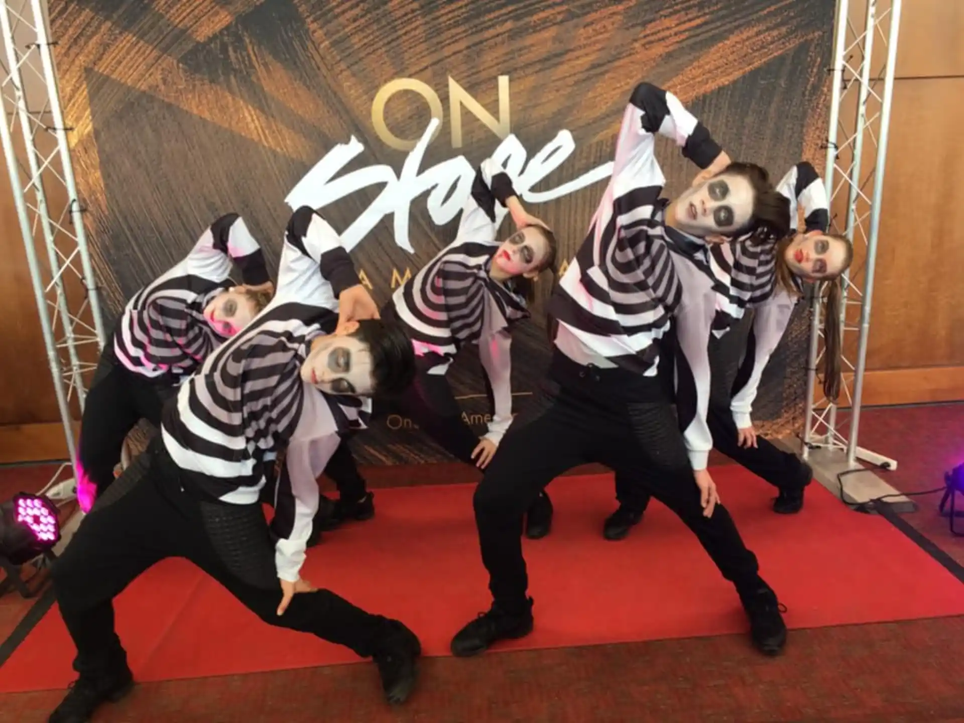 a group of people wearing clothing