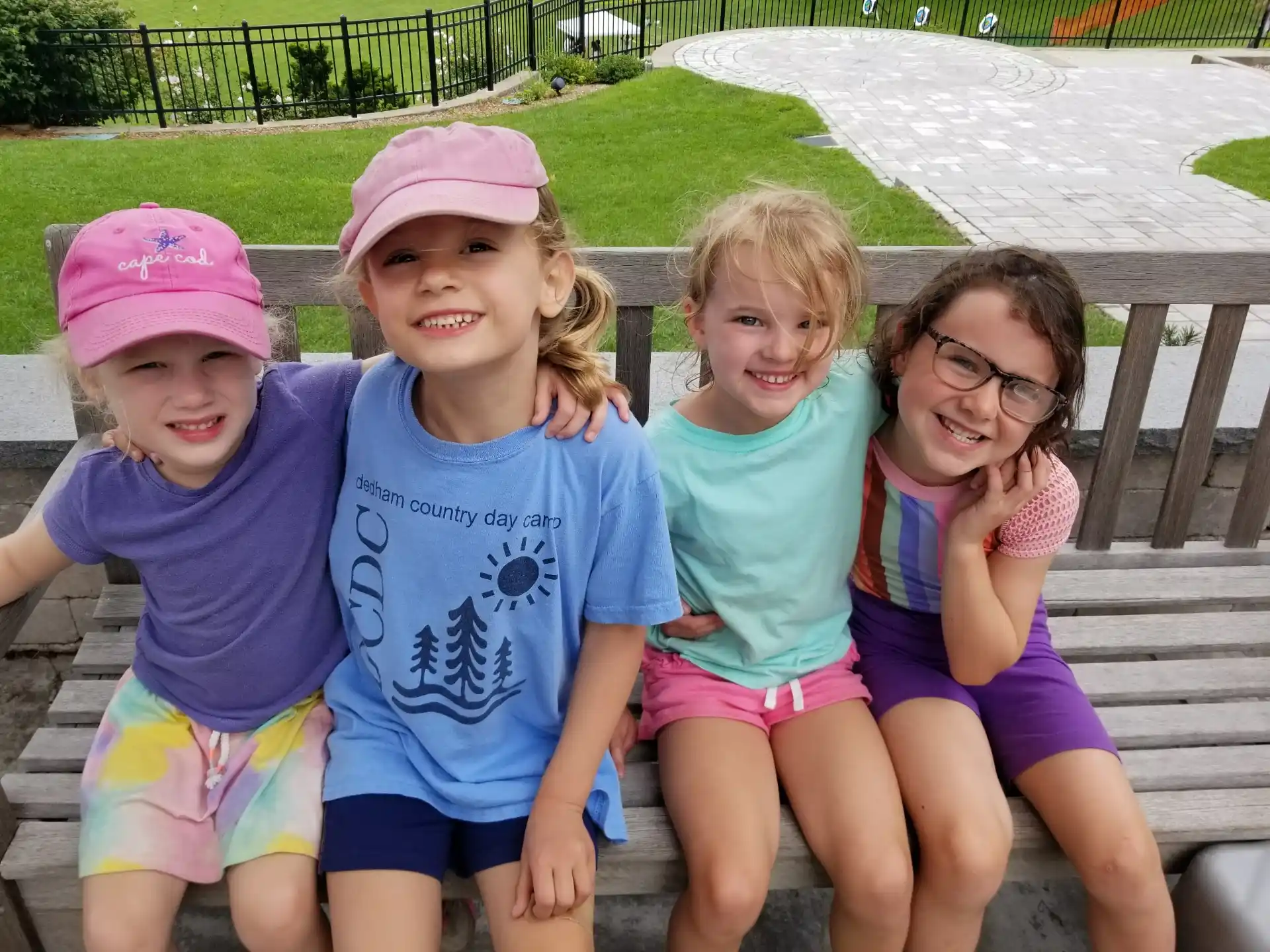 a group of children posing for a photo