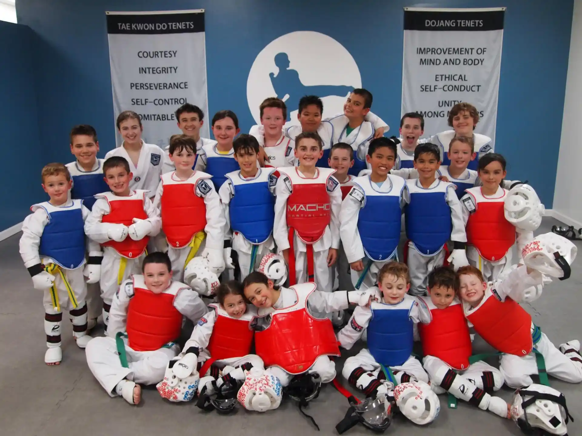 a group of people in sports uniforms