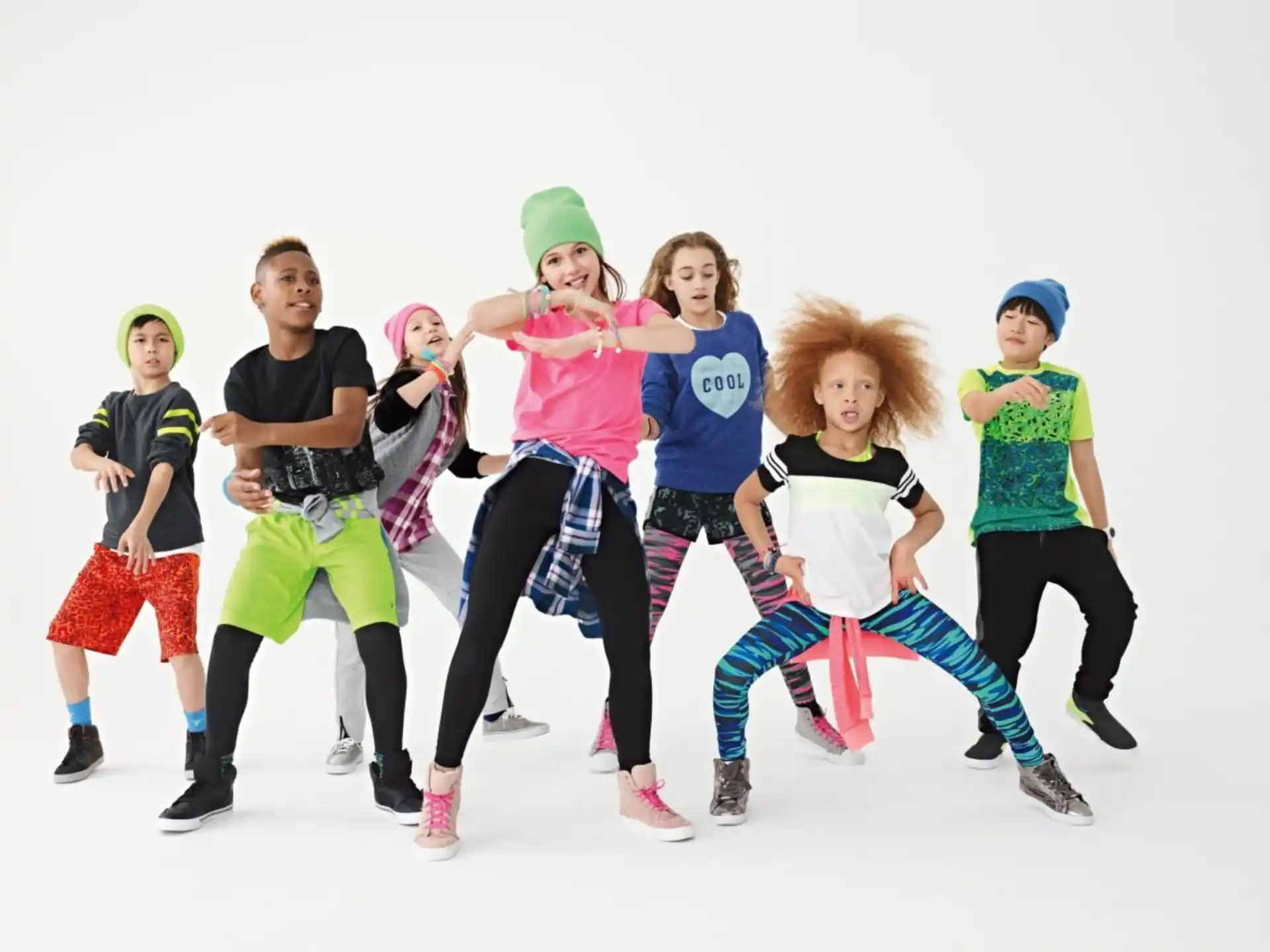 a group of people wearing clothing