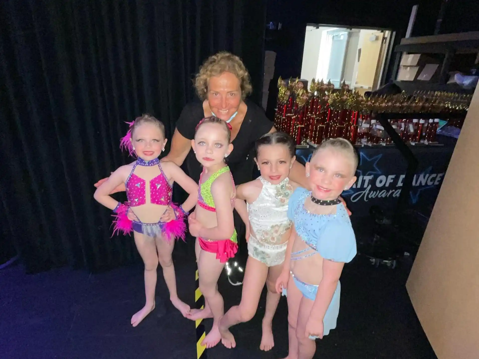 a group of children posing for a photo