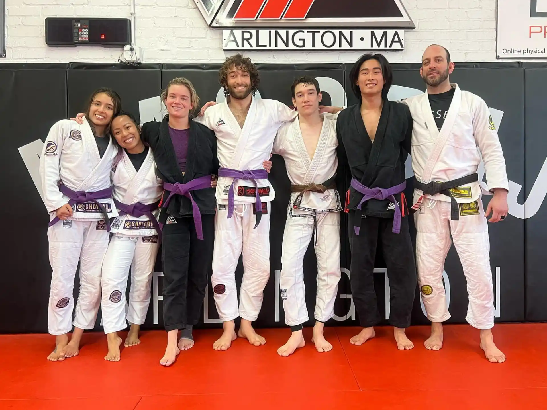 a group of people posing for a photo