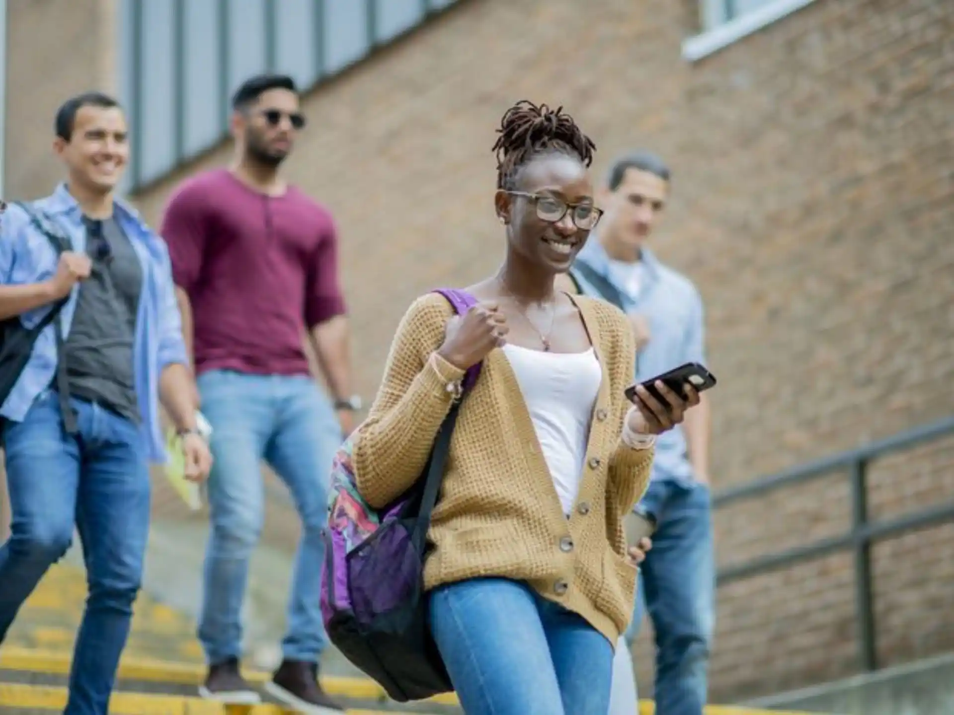 a person holding a phone