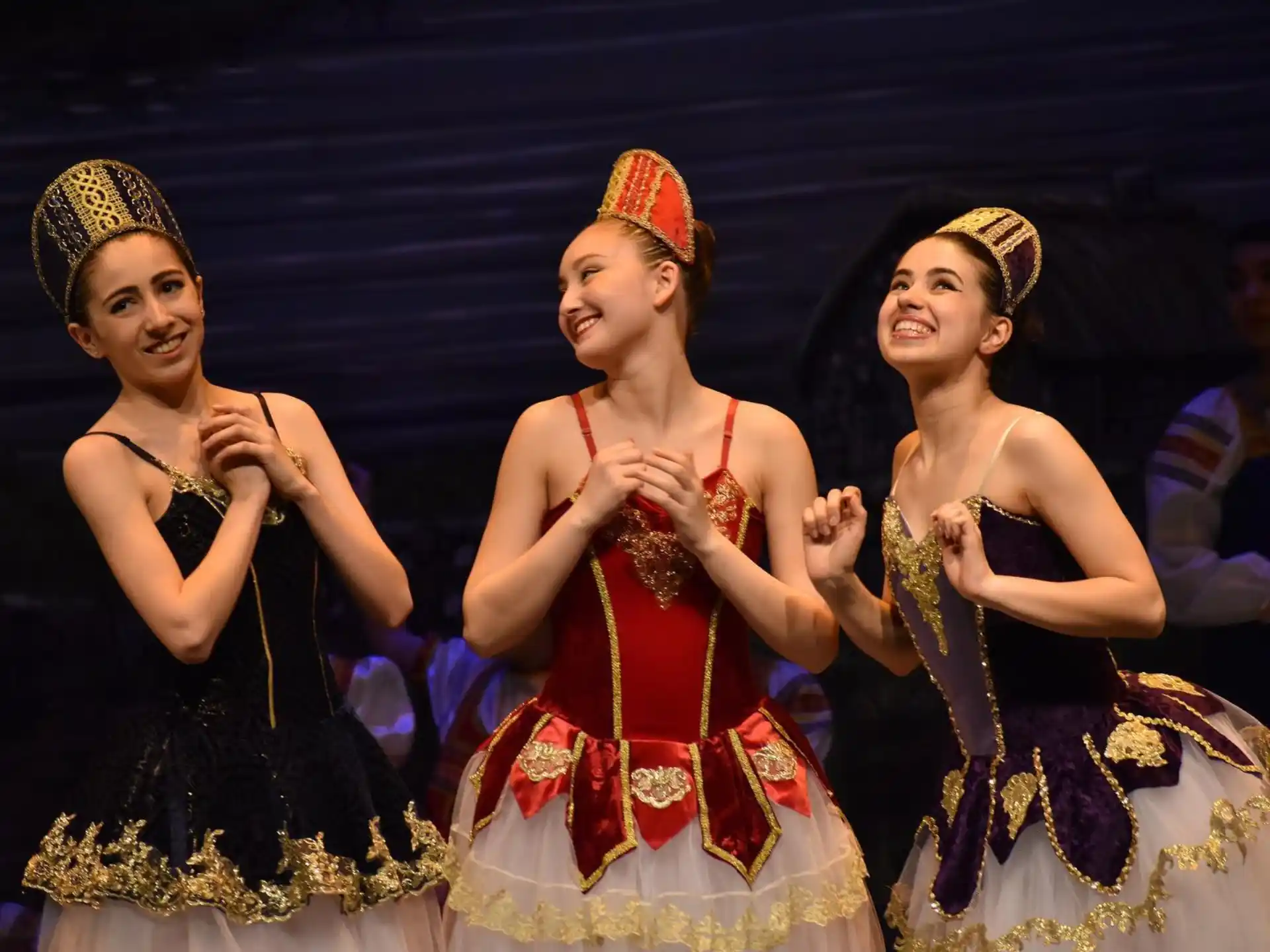 a group of women in traditional dress