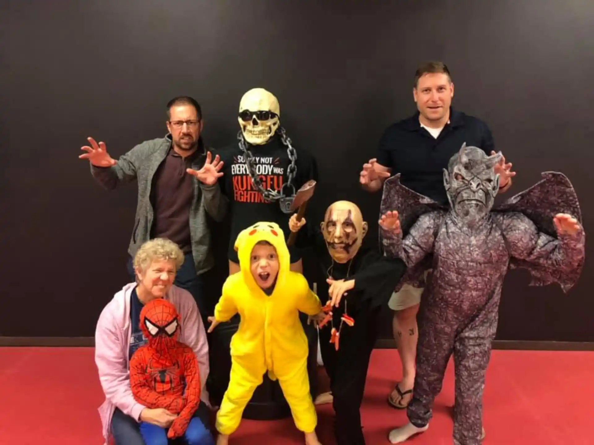 a group of people in clothing
