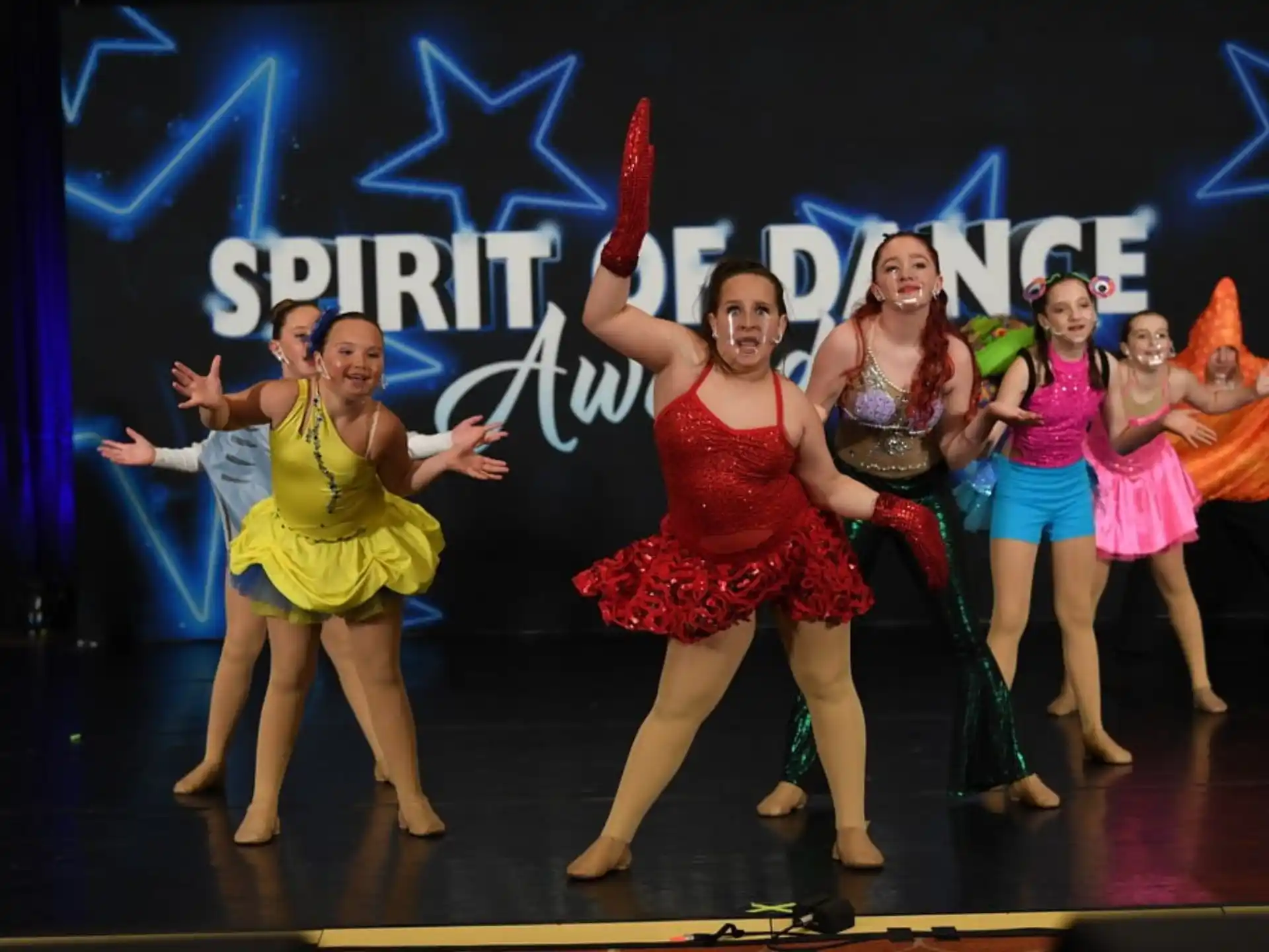 a group of women dancing