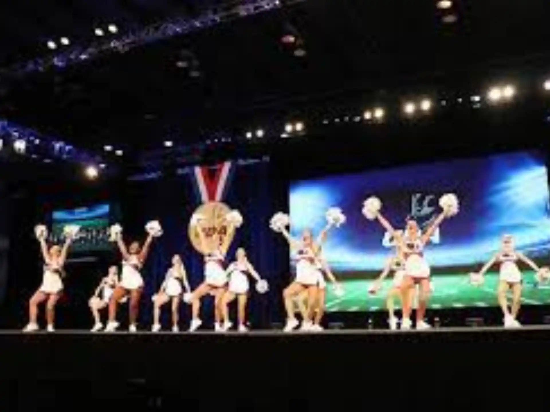 a group of people on a stage