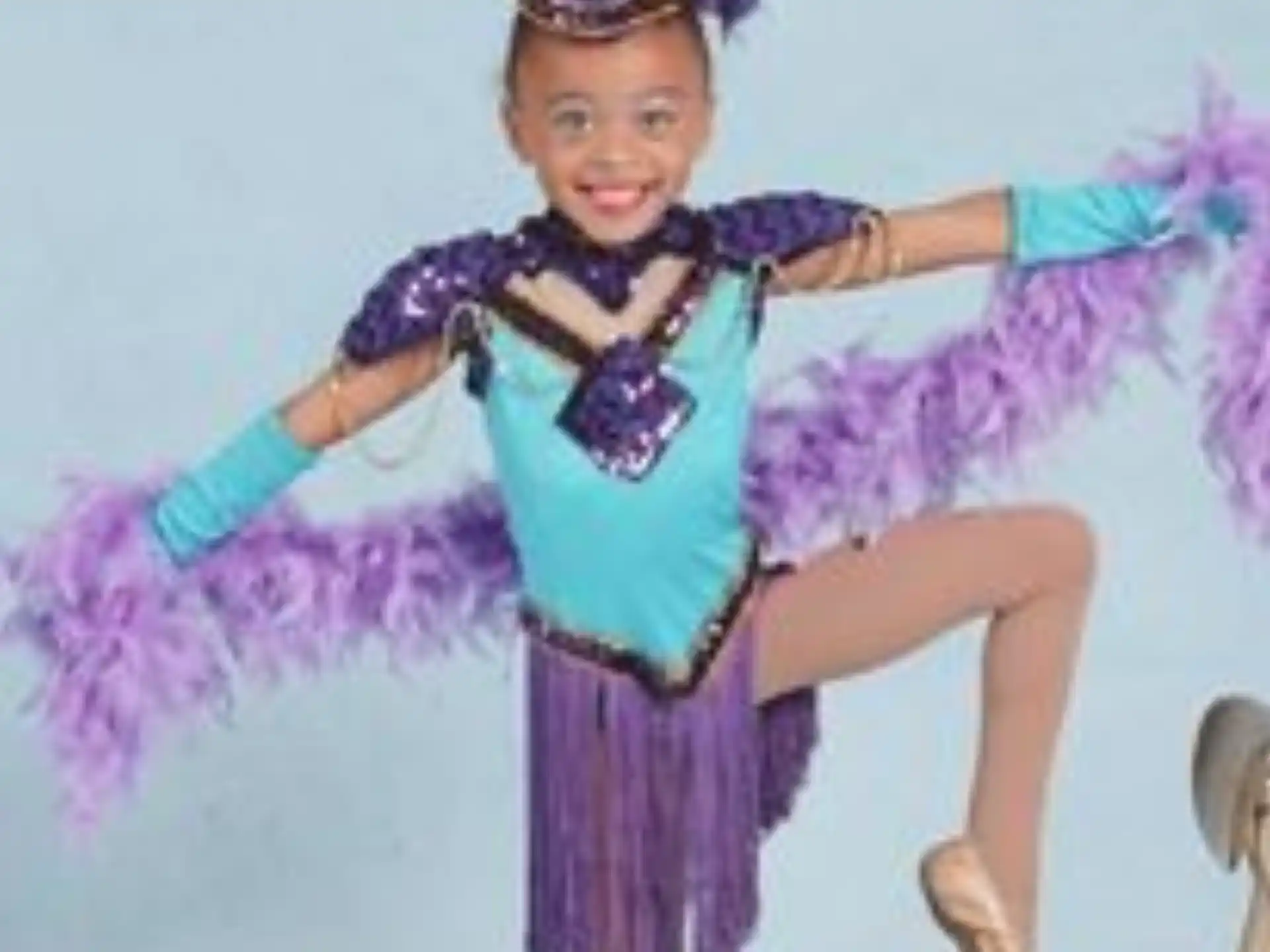 a girl wearing a garment