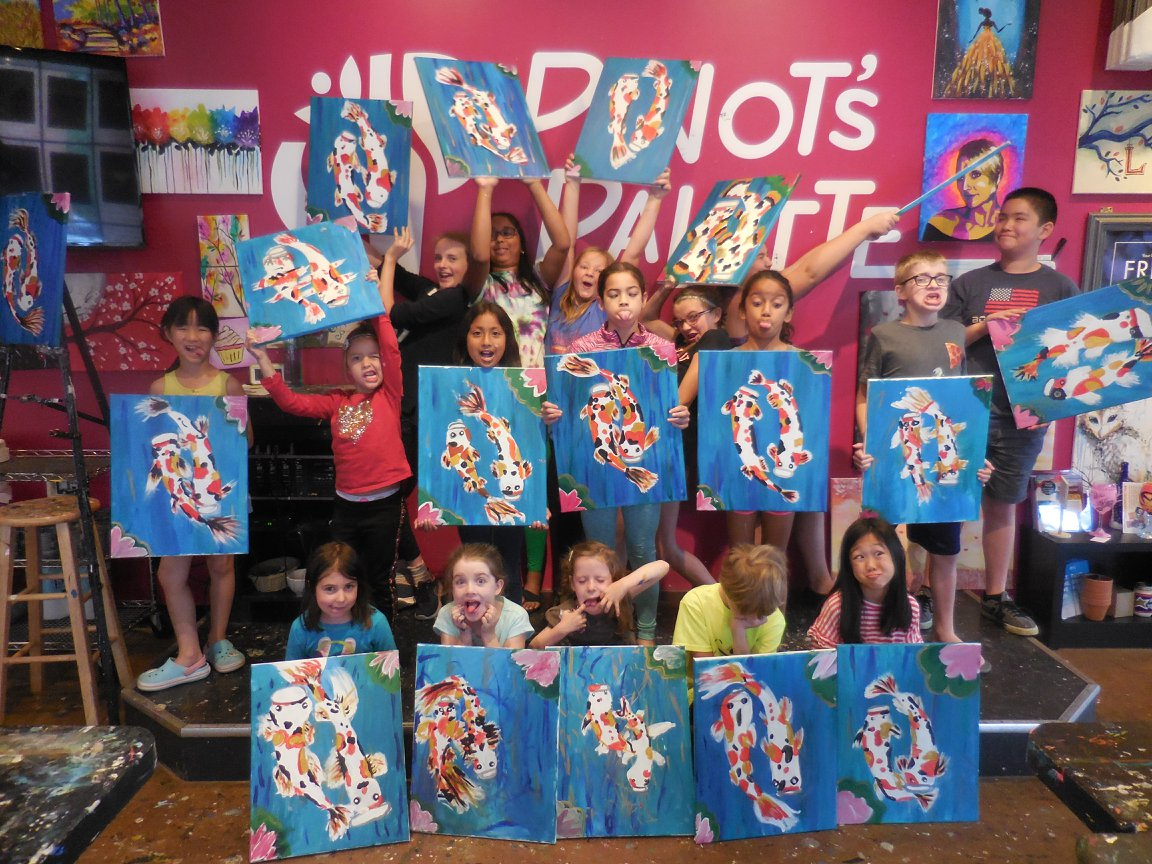 a group of children posing for a photo