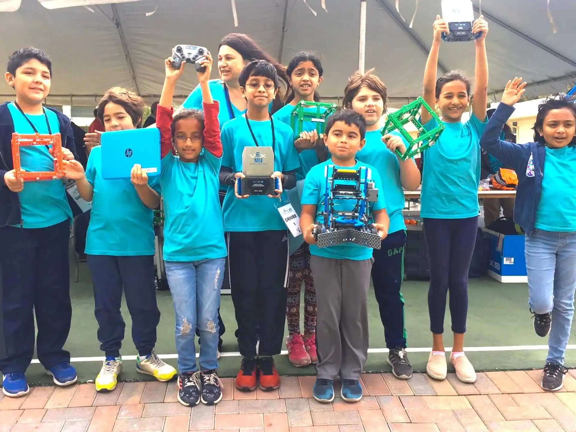a group of people holding cameras