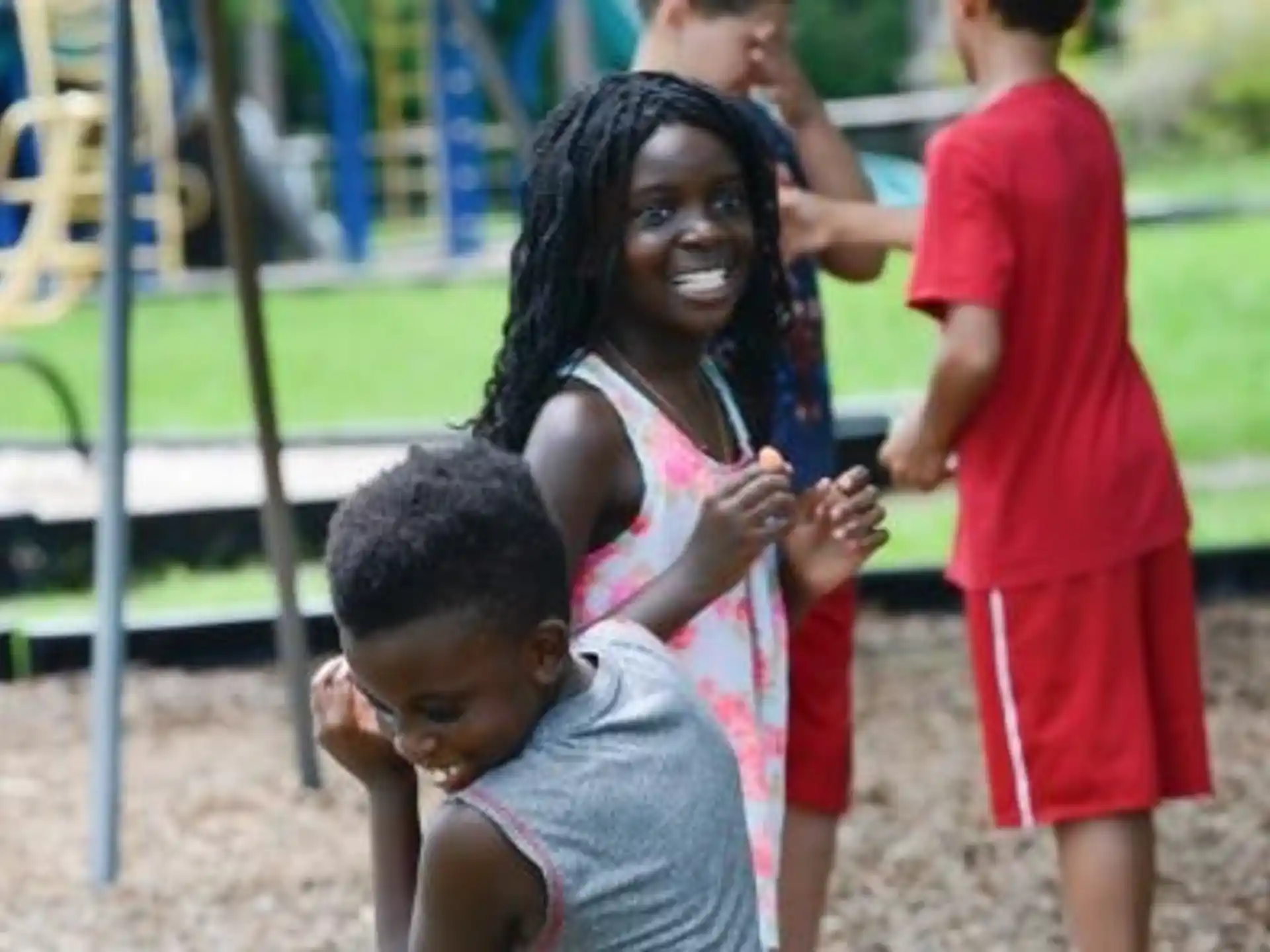 a person and a child