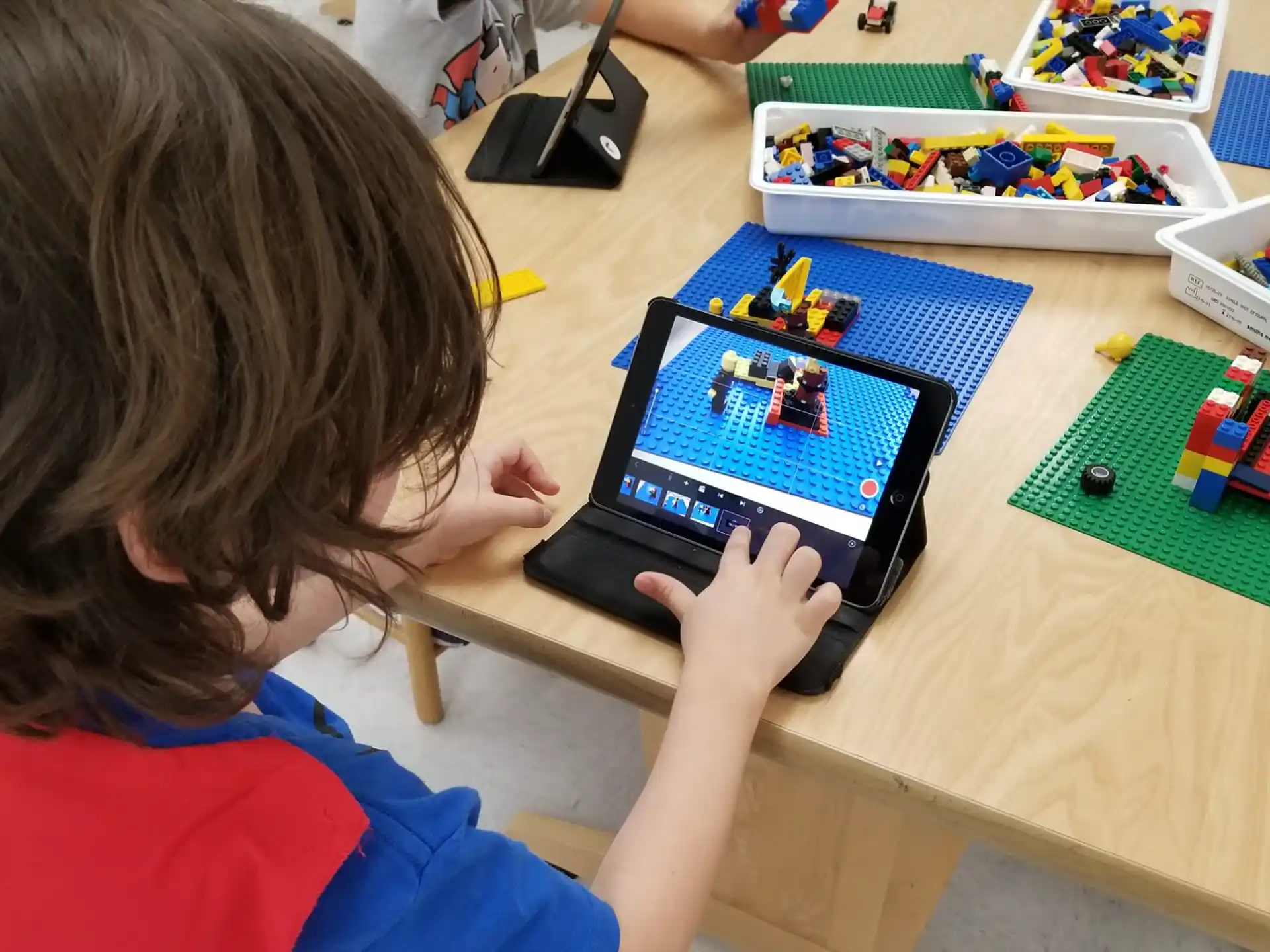 a child playing a game