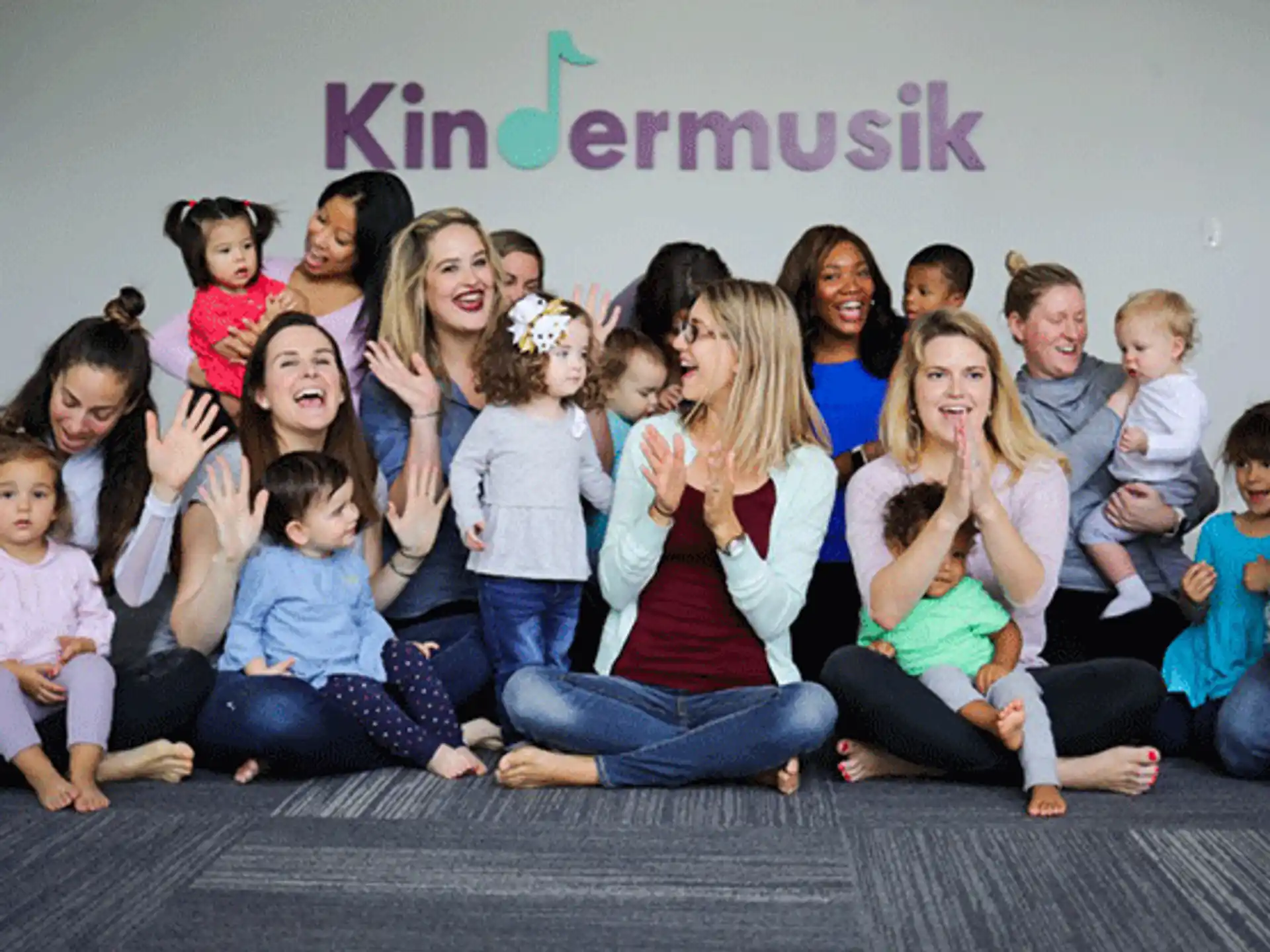 a group of people posing for a photo