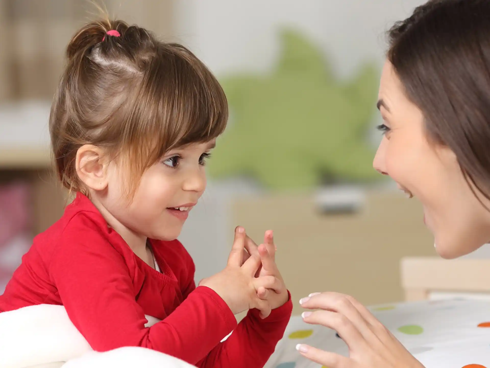 a person and a child