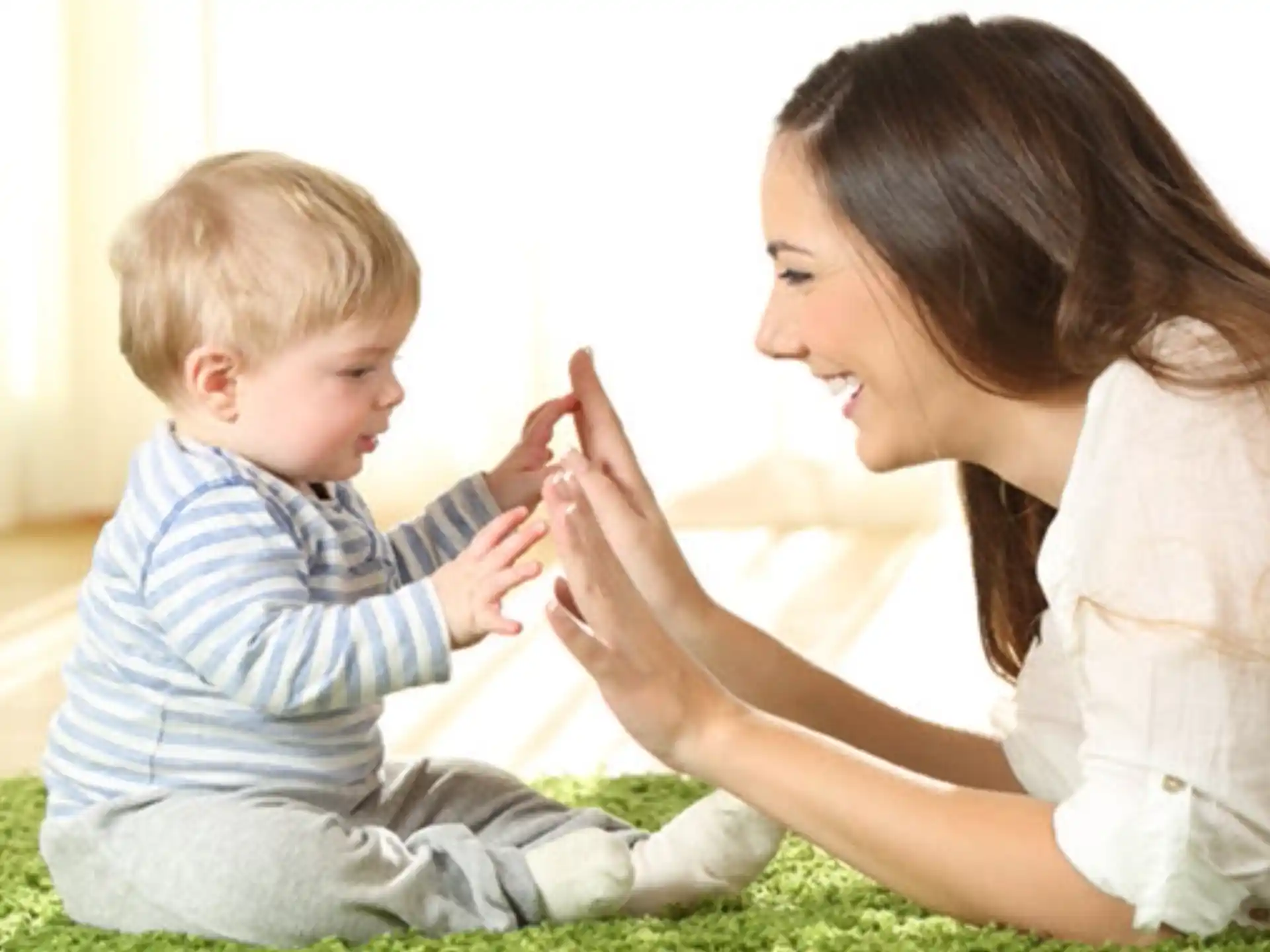 a person and a baby