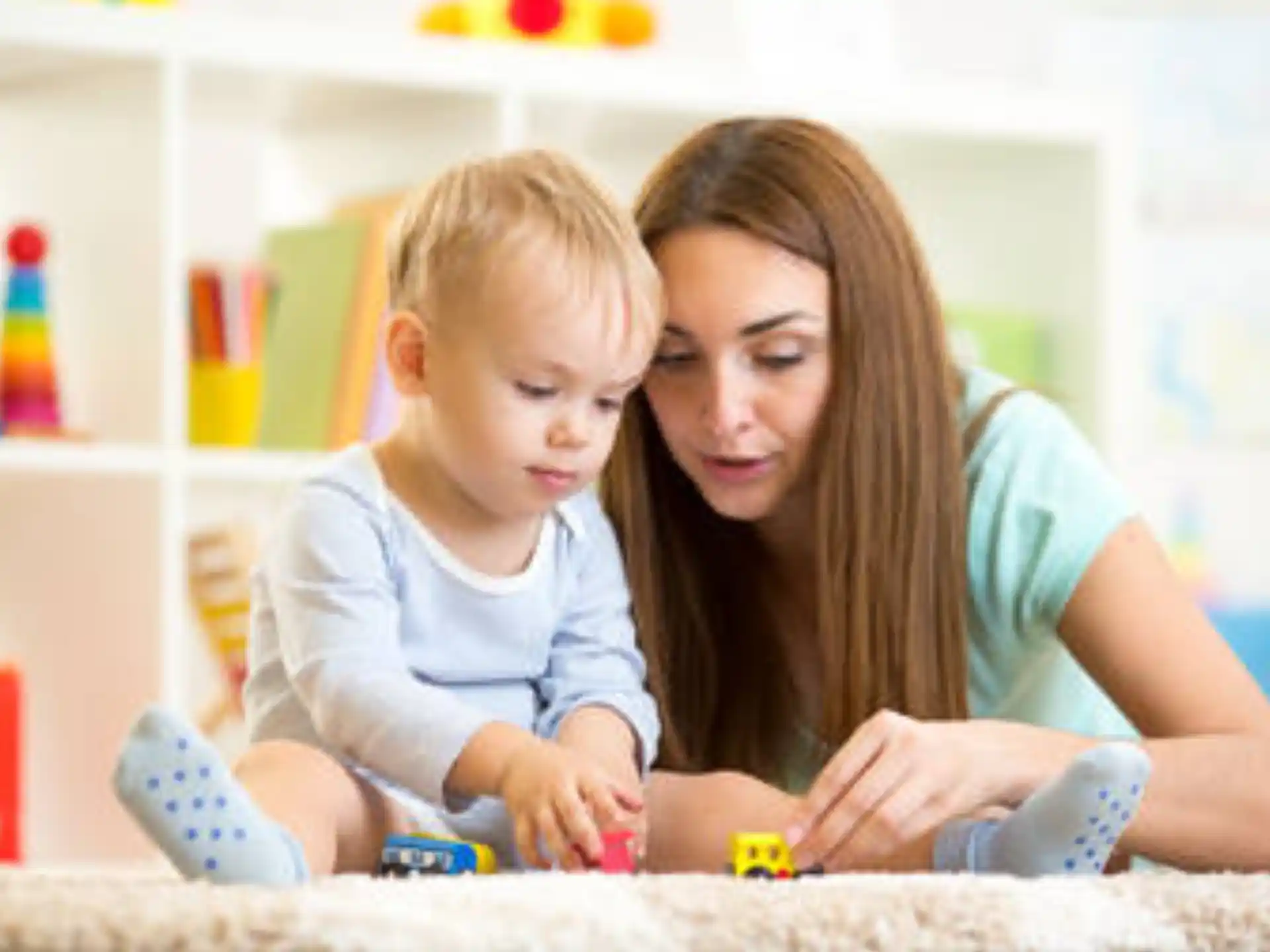 a person and a baby