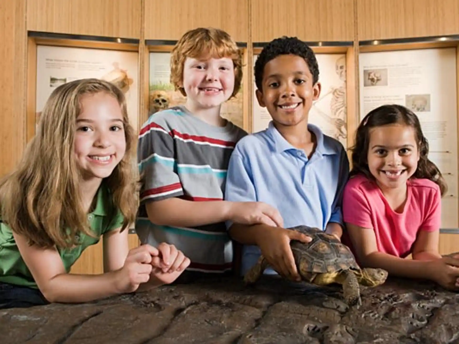 a group of people posing for a photo