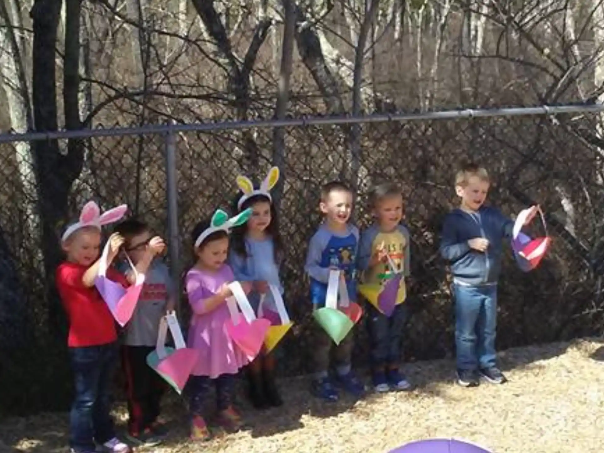 a group of children posing for a photo