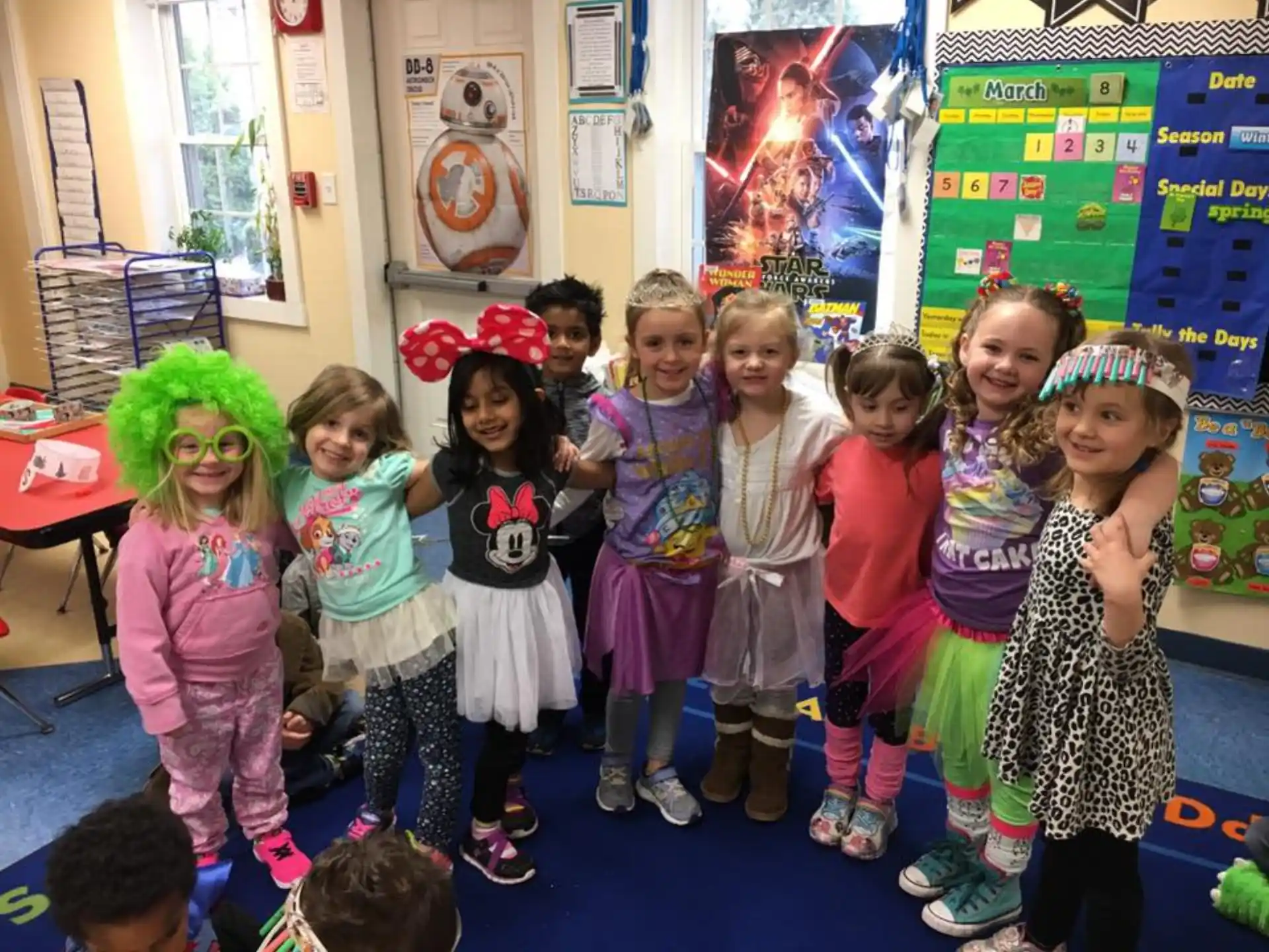 a group of children posing for a photo