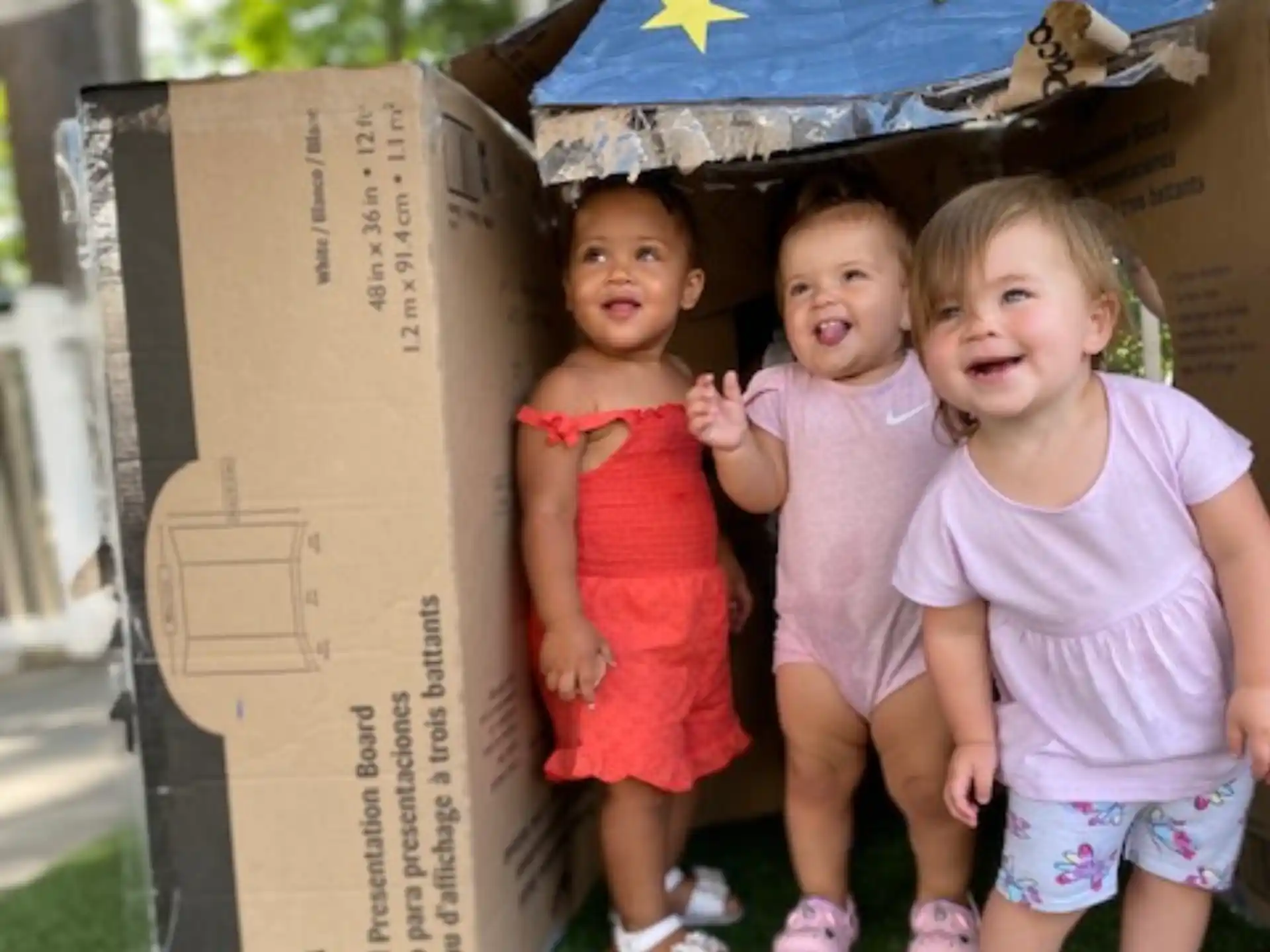 a group of children posing for a photo