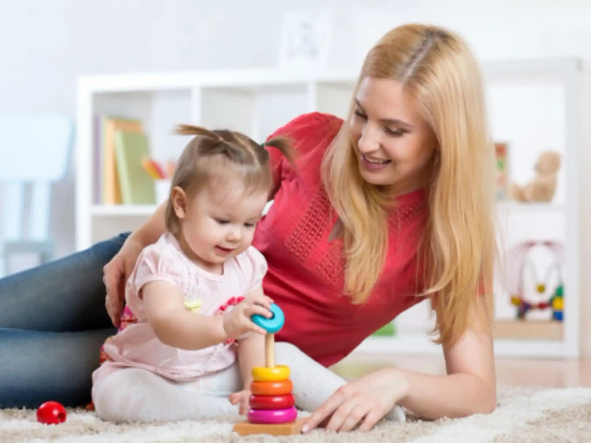 a person and a baby
