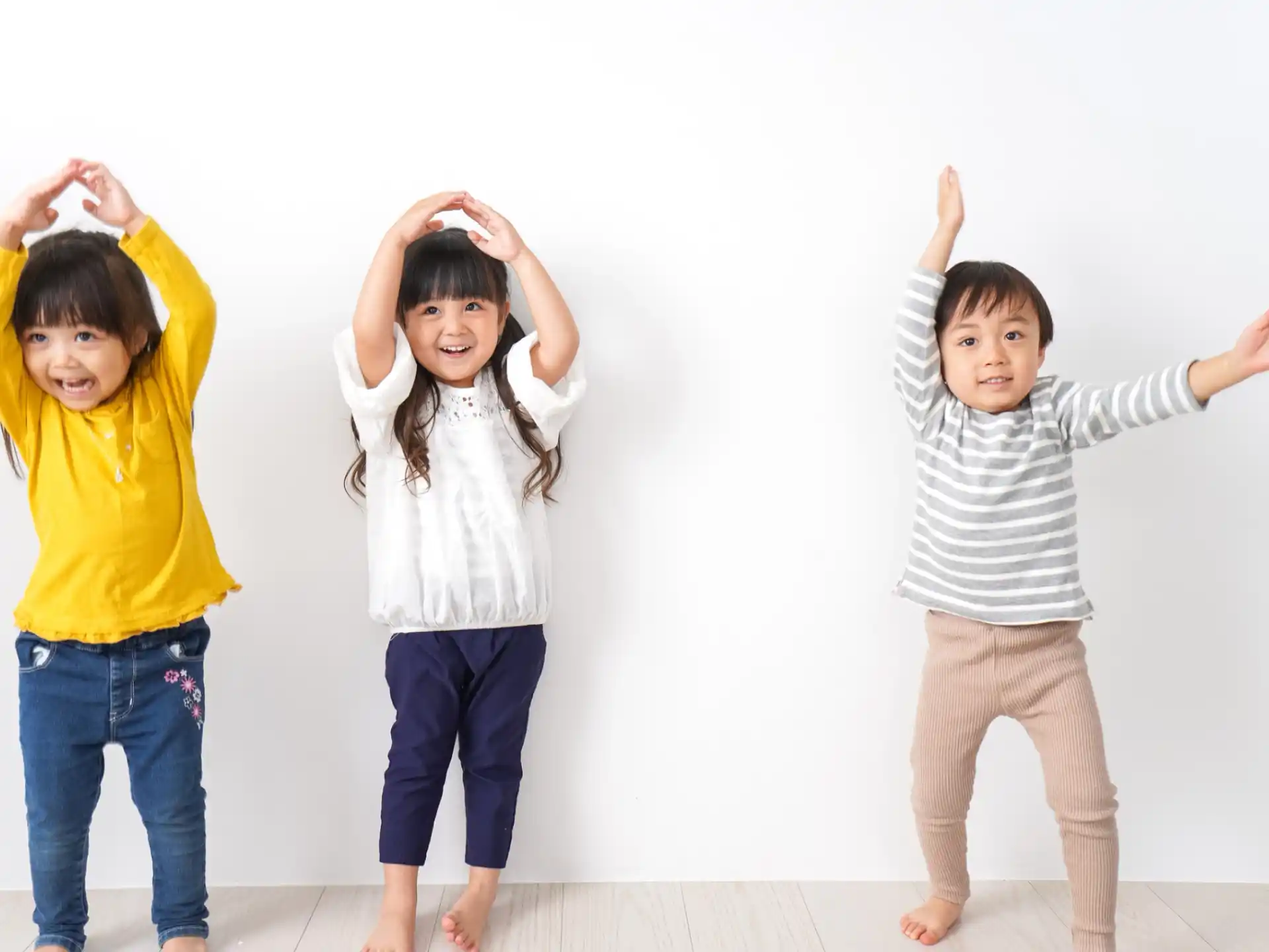 a group of children posing for a photo