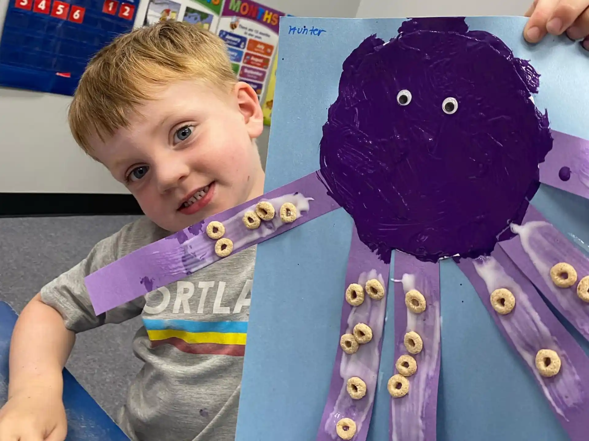 a boy wearing a garment