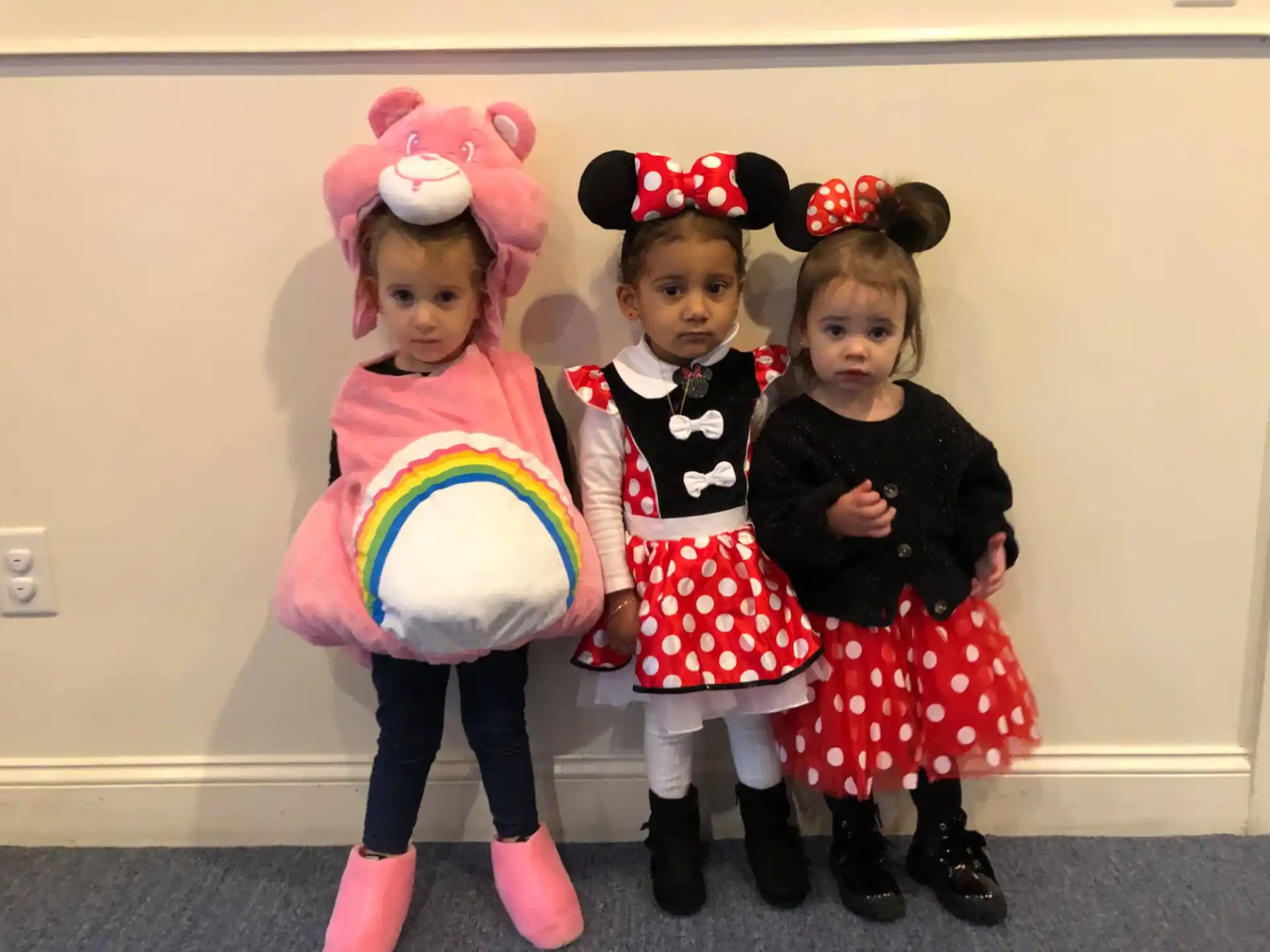 a group of children wearing clothing