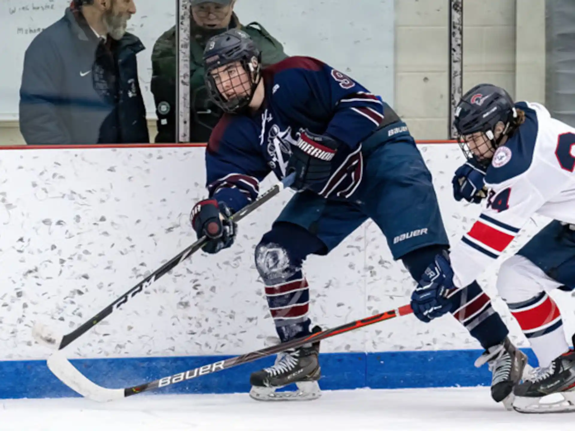 hockey players on ice
