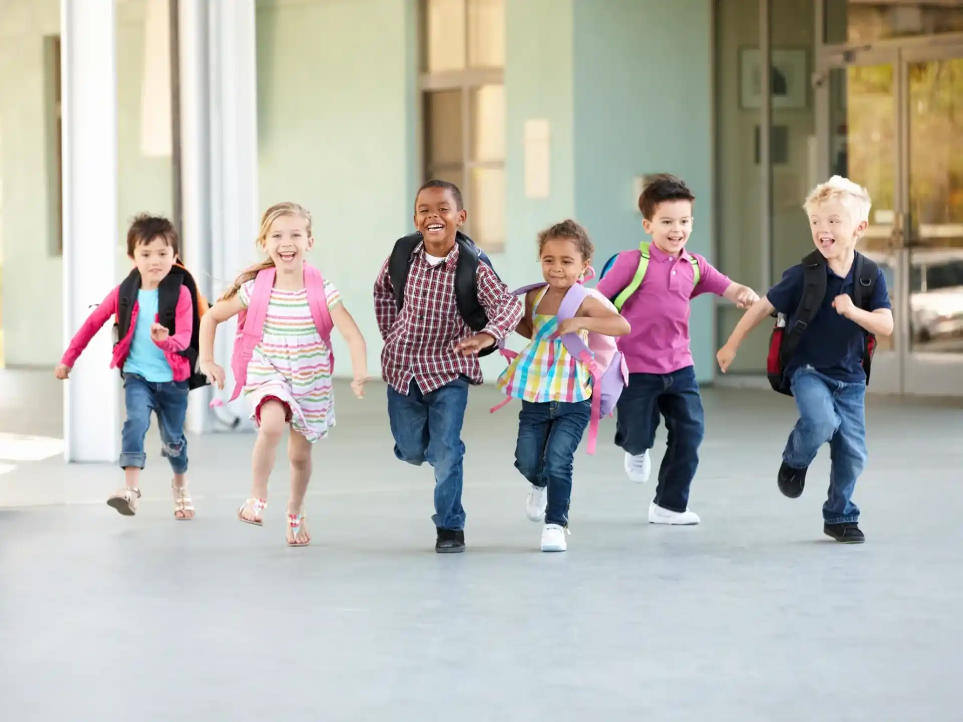 a group of people walking